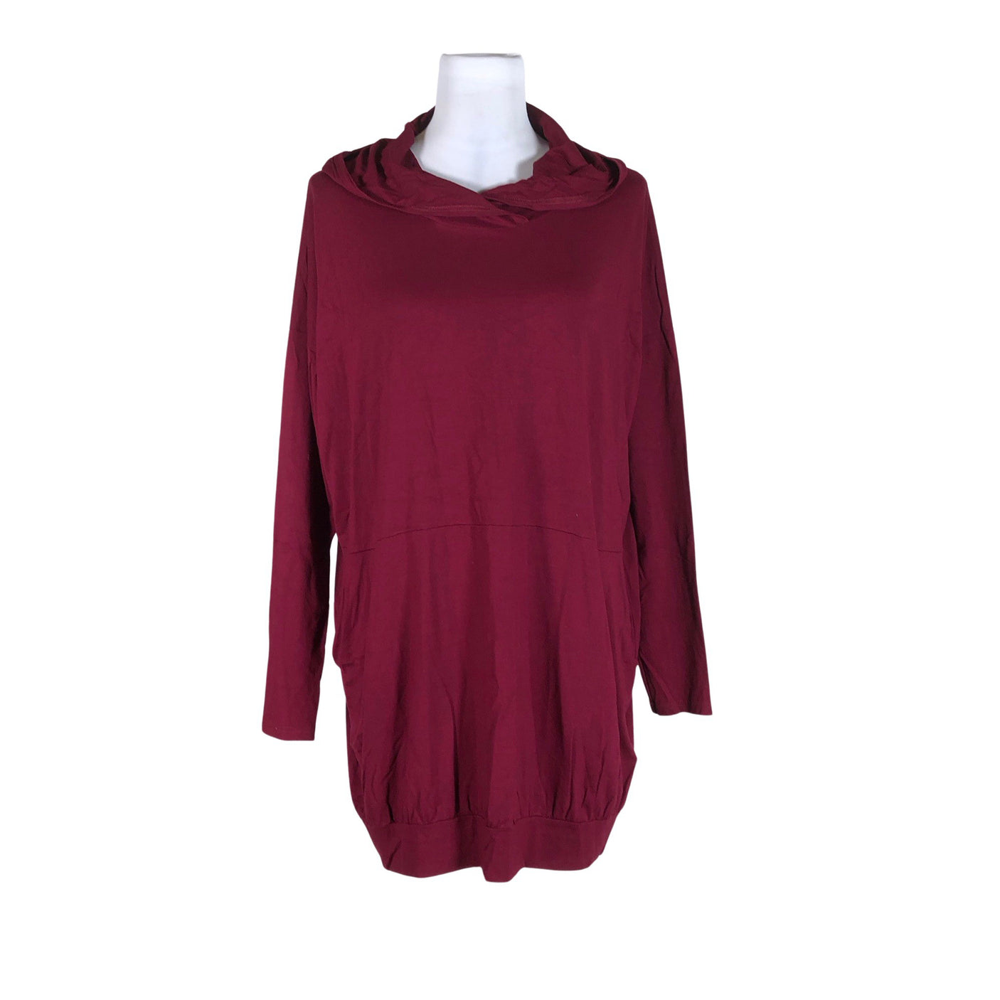 Naisten Neulomo - Trikoomekko, koko 36 - Viininpunainen (1)