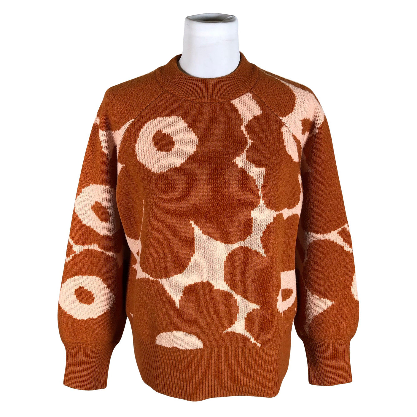 Naisten Marimekko - Neulepaita, koko 38 - Ruskea (1)