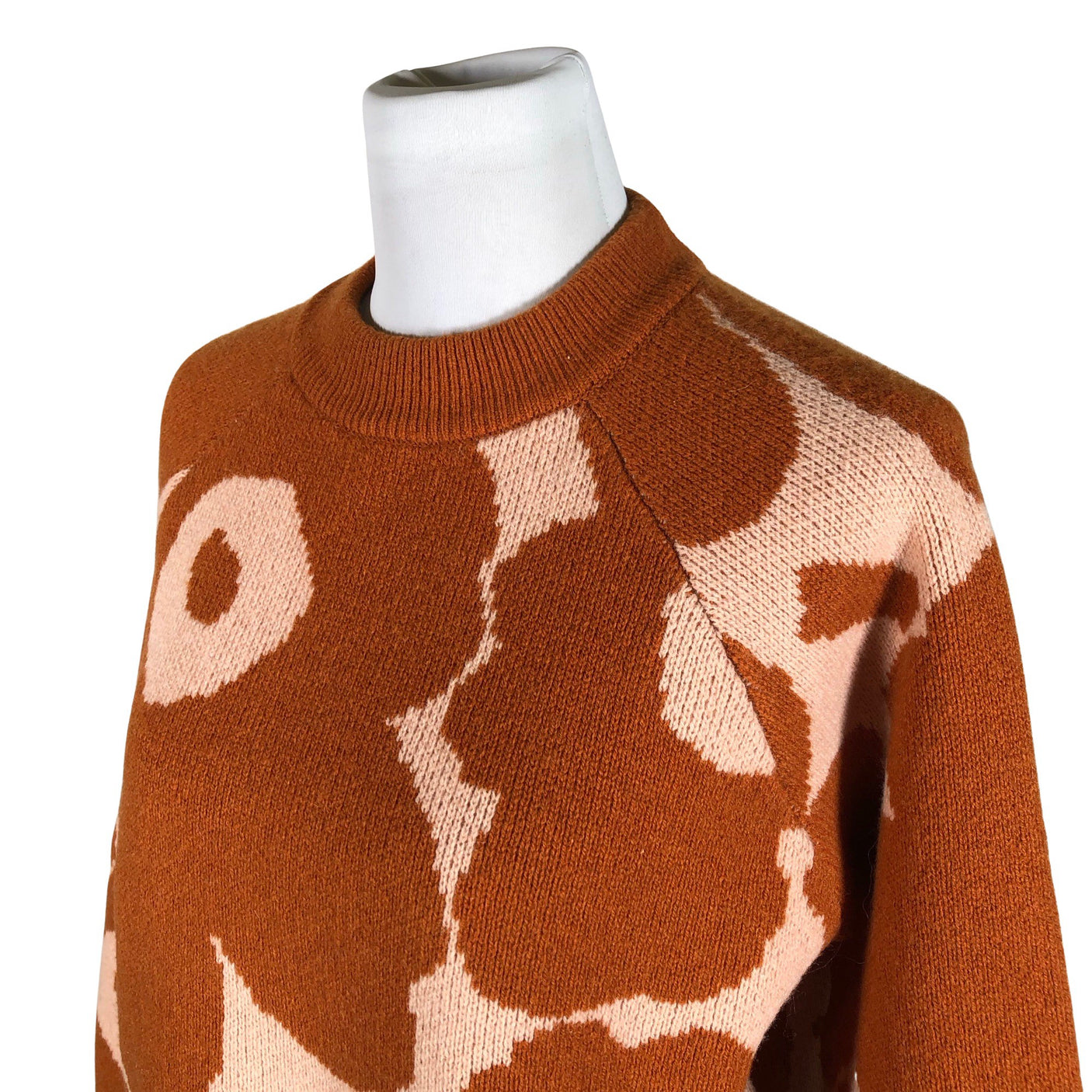 Naisten Marimekko - Neulepaita, koko 38 - Ruskea (3)
