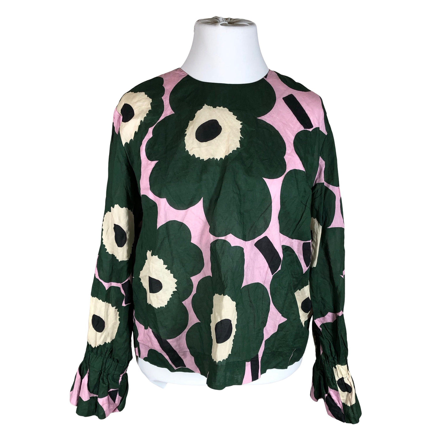 Naisten Marimekko - Pusero, koko 46 - Vihreä (1)