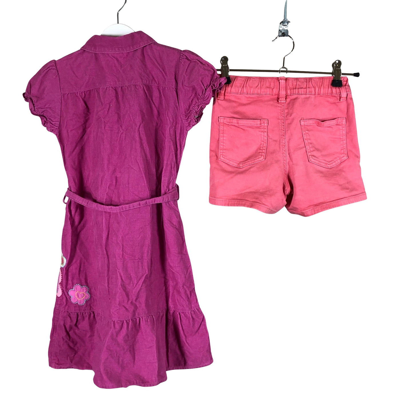 Tyttöjen Tigerlily - Kangasmekko, koko 116 - 122 - Pinkki (2)
