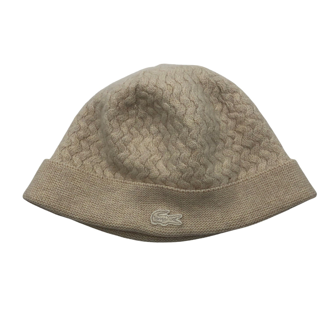 Naisten Lacoste - Talvipipo, koko 58 - 60 cm - Beige (1)