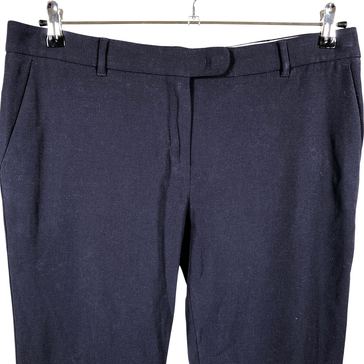 Naisten MaxMara - Suorat housut, koko 44 - Sininen (3)