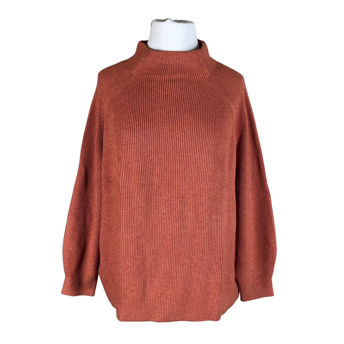 Naisten Tom Tailor - Neulepaita, koko 48 - Oranssi (1)