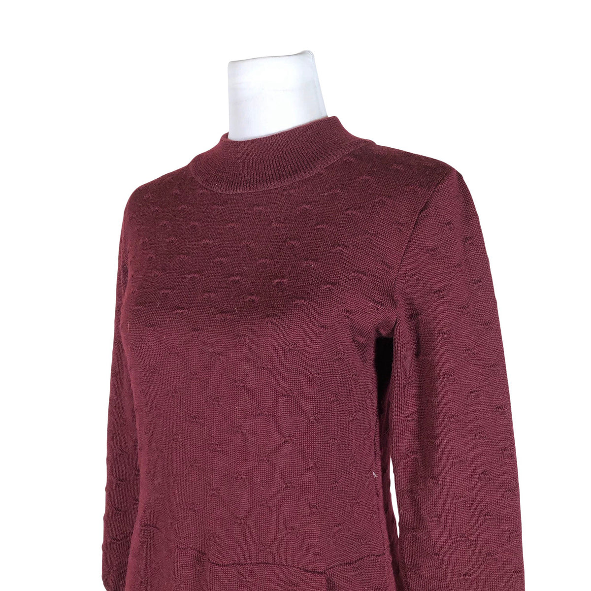 Naisten Uhana Design - Neulemekko, koko 36 - Viininpunainen (3)