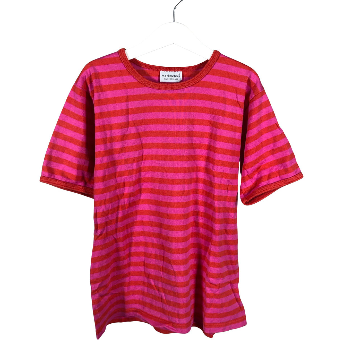 Unisex Marimekko - T-paita, koko 104 - 110 - Pinkki (1)