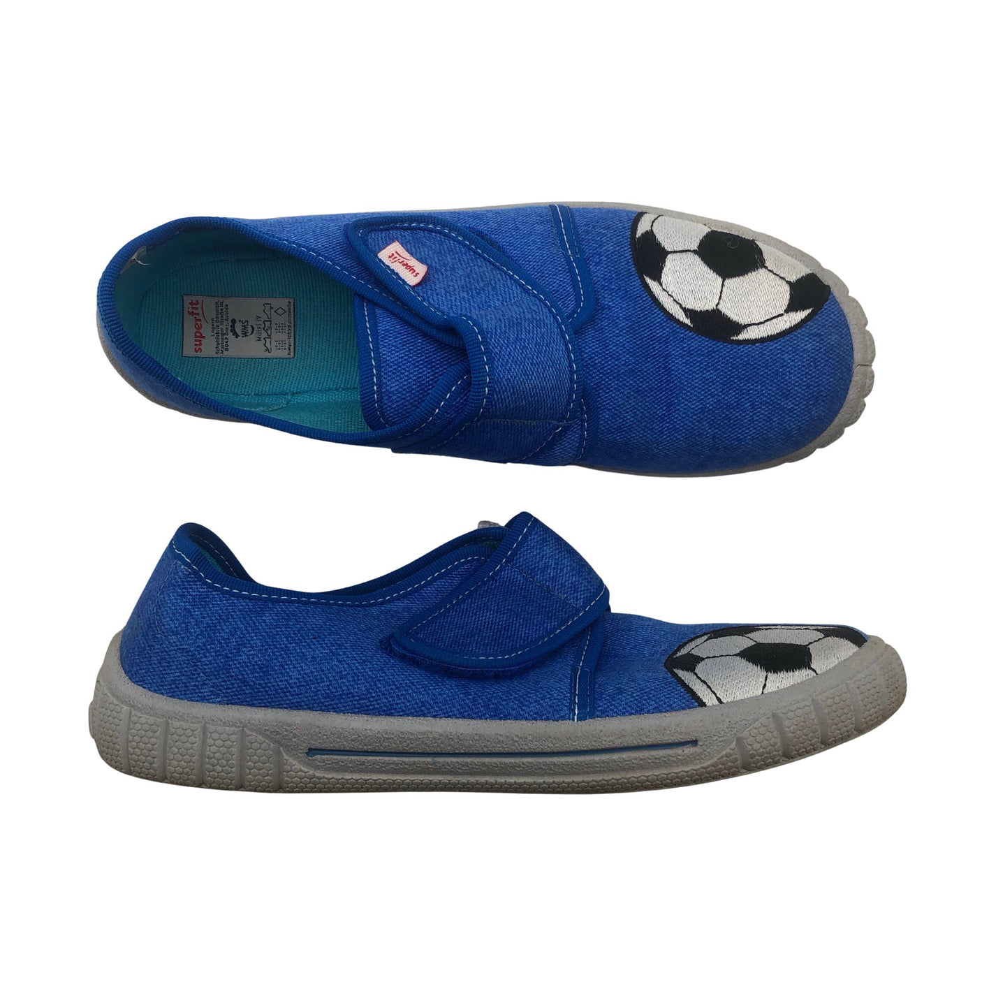 Poikien SuperFit - Tennarit, koko 34 - Sininen (1)