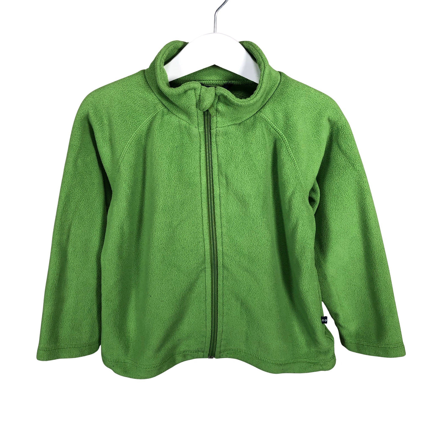 Unisex Bogi - Fleecetakki, koko 104 - 110 - Vihreä (1)