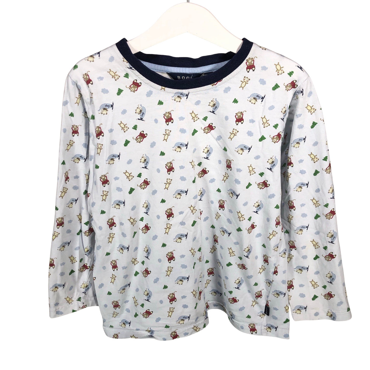 Unisex Bogi - Yöpaita, koko 116 - 122 - Vaaleansininen (1)