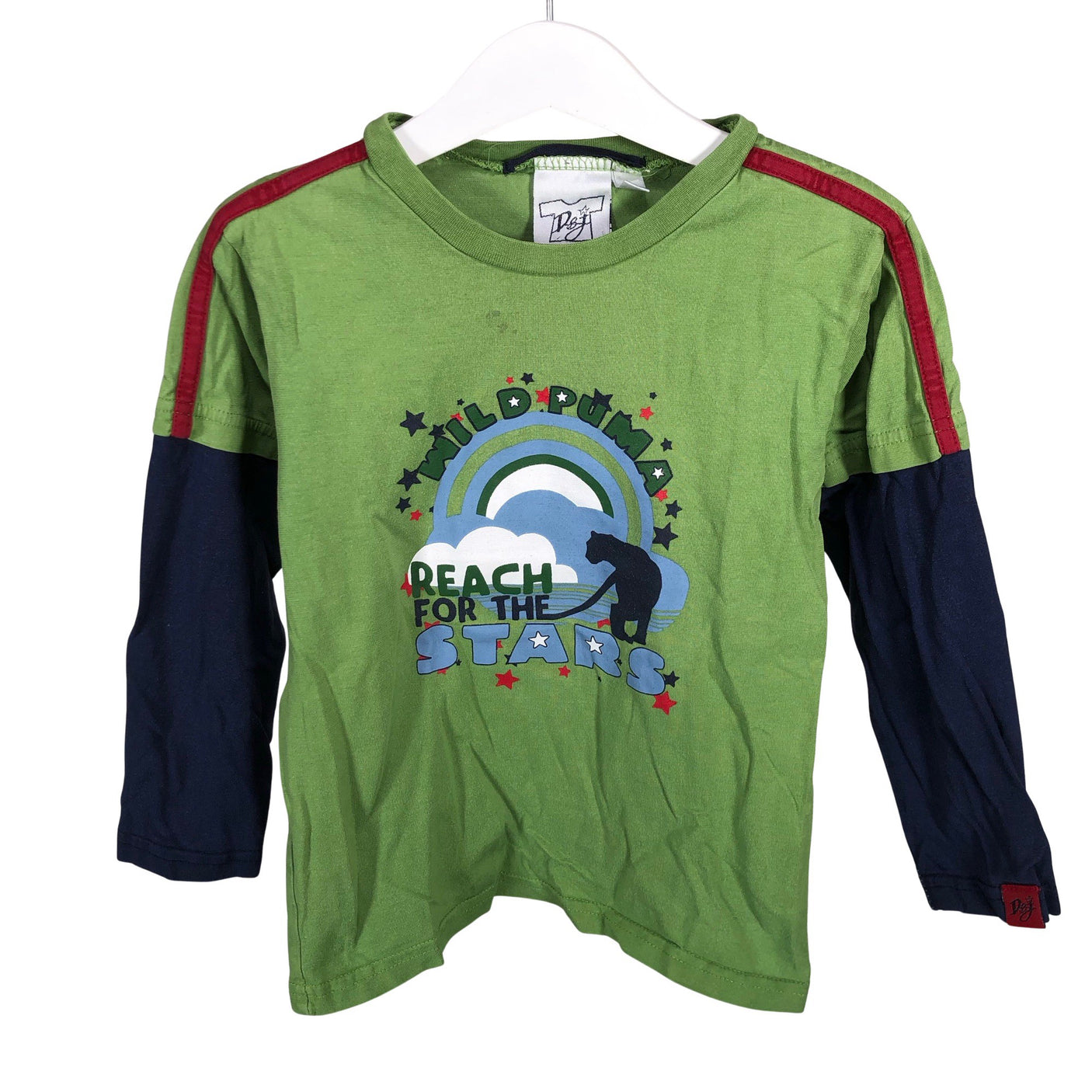 Unisex D&J Familjeklubben - Trikoopaita, koko 104 - 110 - Vihreä (1)