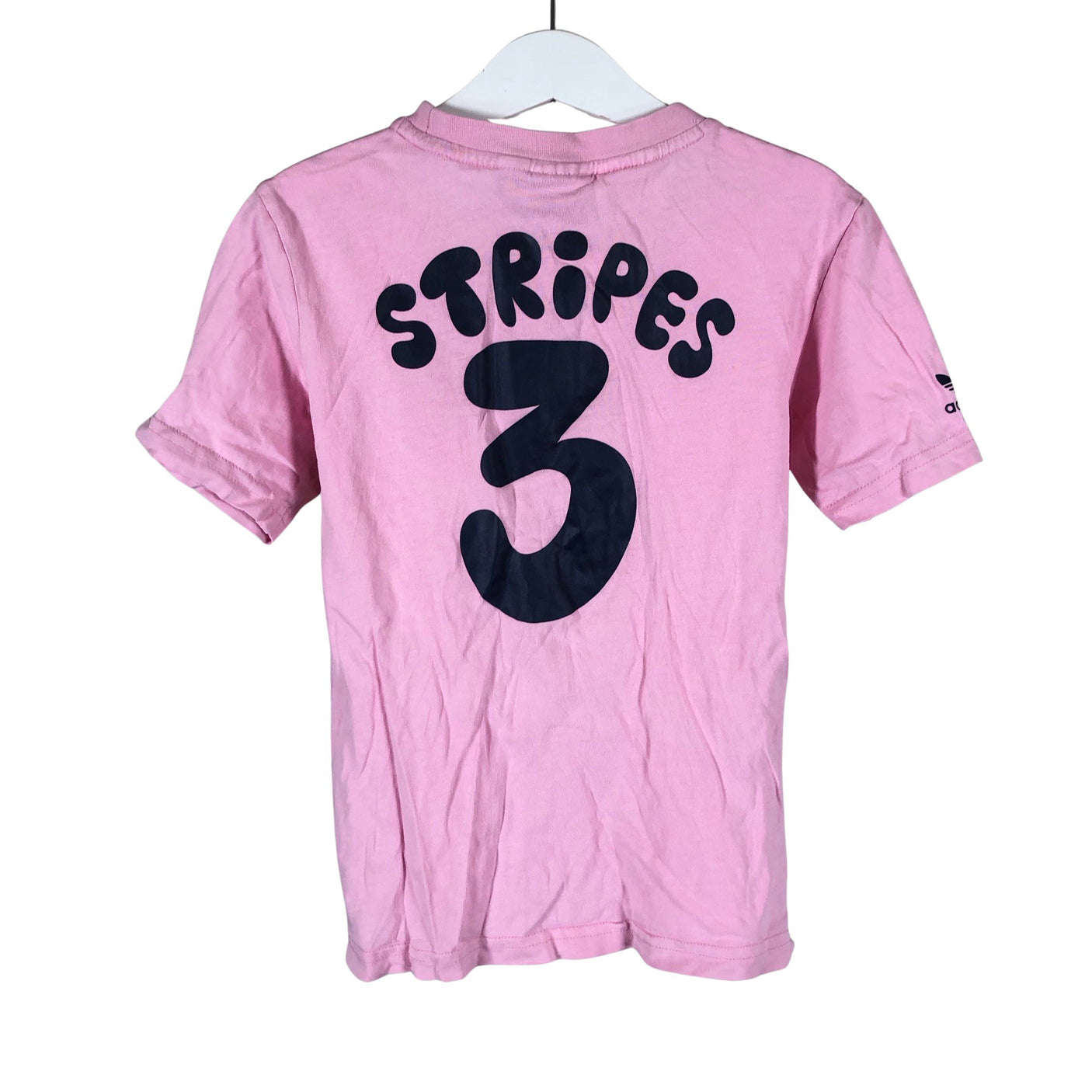 Tyttöjen Adidas - T-paita, koko 110 - 116 - Vaaleanpunainen (2)