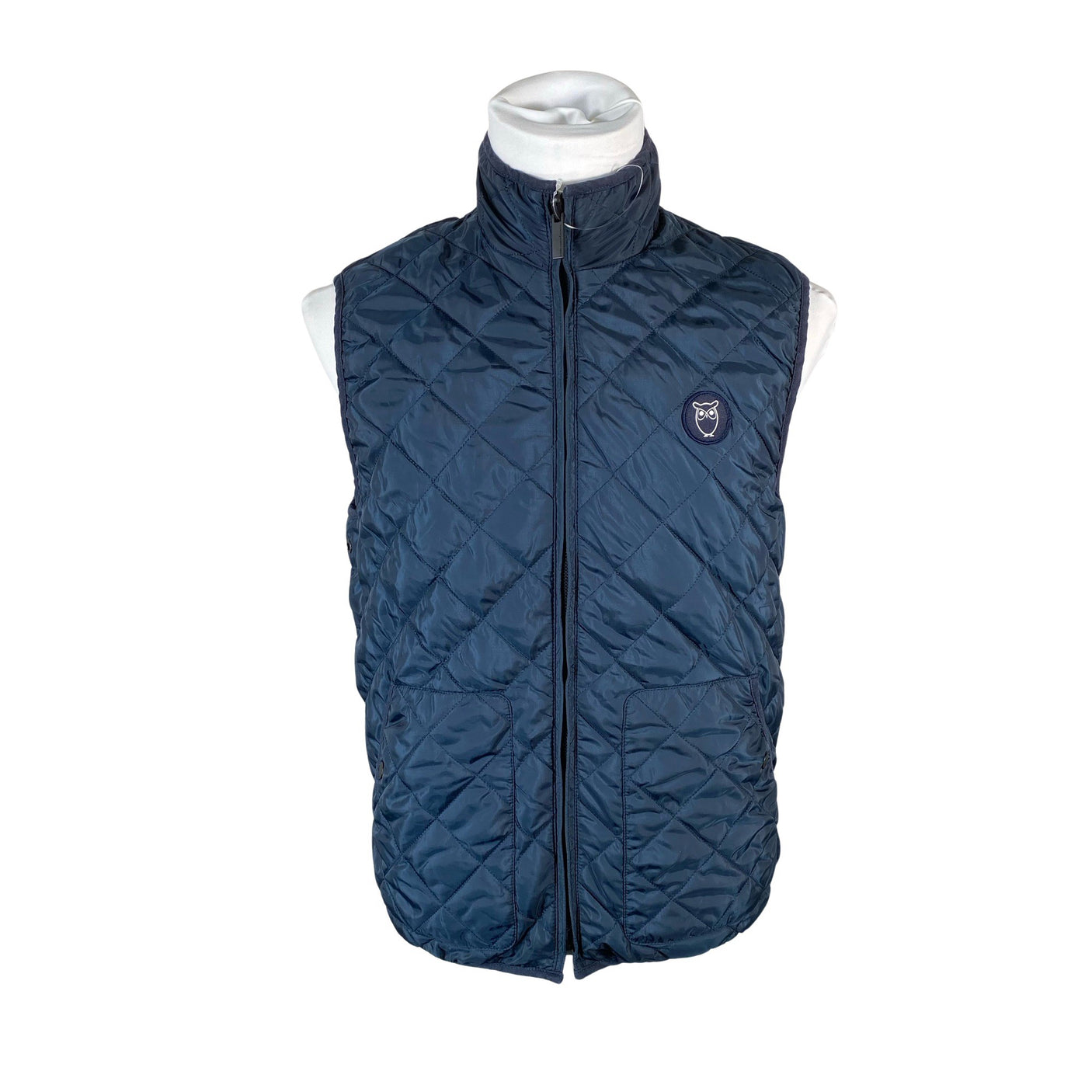 Miesten Knowledge Cotton Apparel - Toppaliivi, koko S - Sininen (1)
