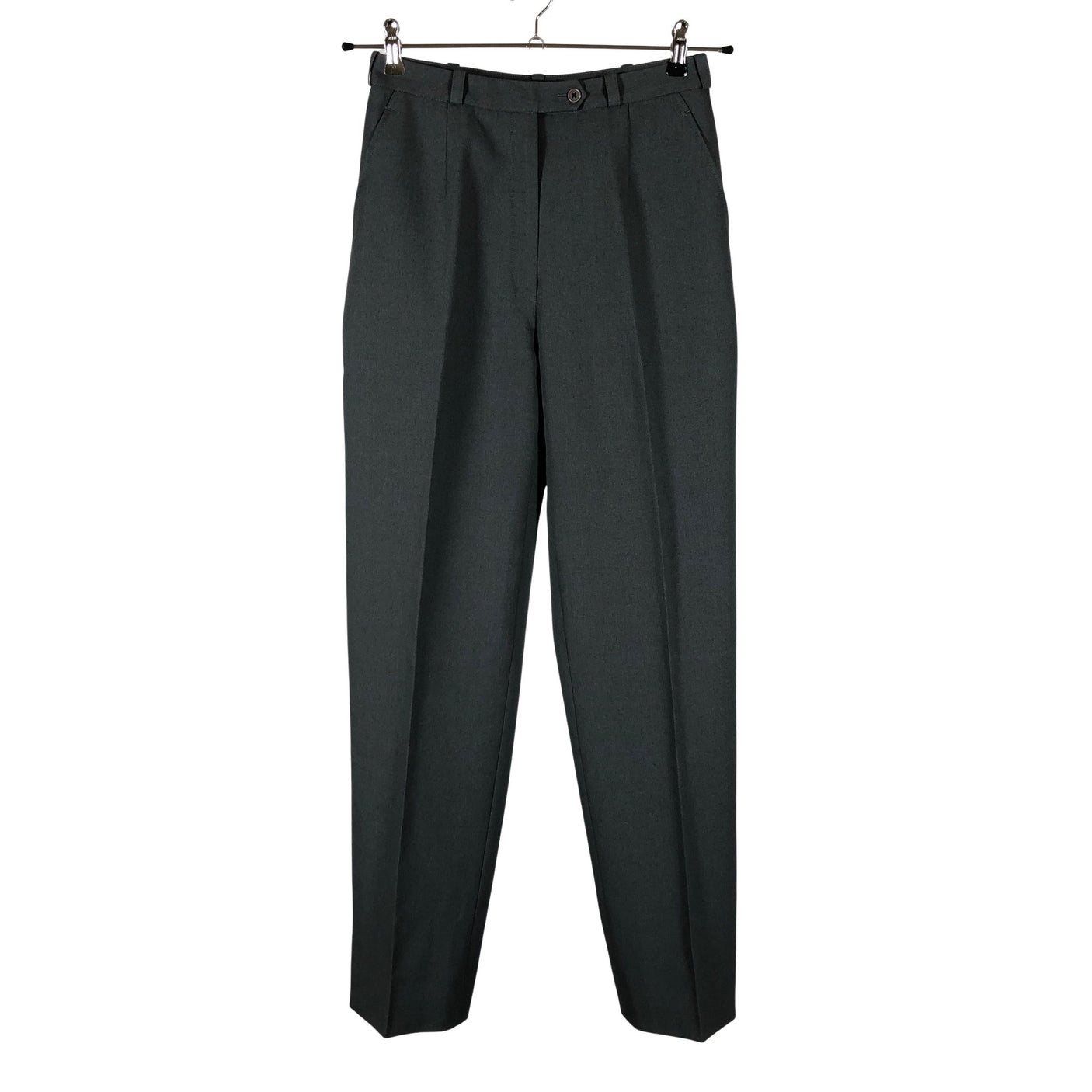 Naisten Handmade - Suorat housut, koko 36 - Harmaa (1)