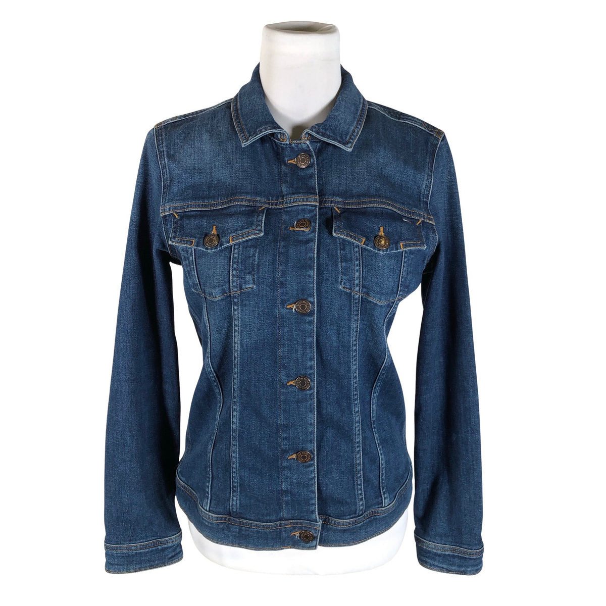 Naisten Tommy Jeans (Tommy Hilfiger) - Farkkutakki, koko 38 - Sininen (1)