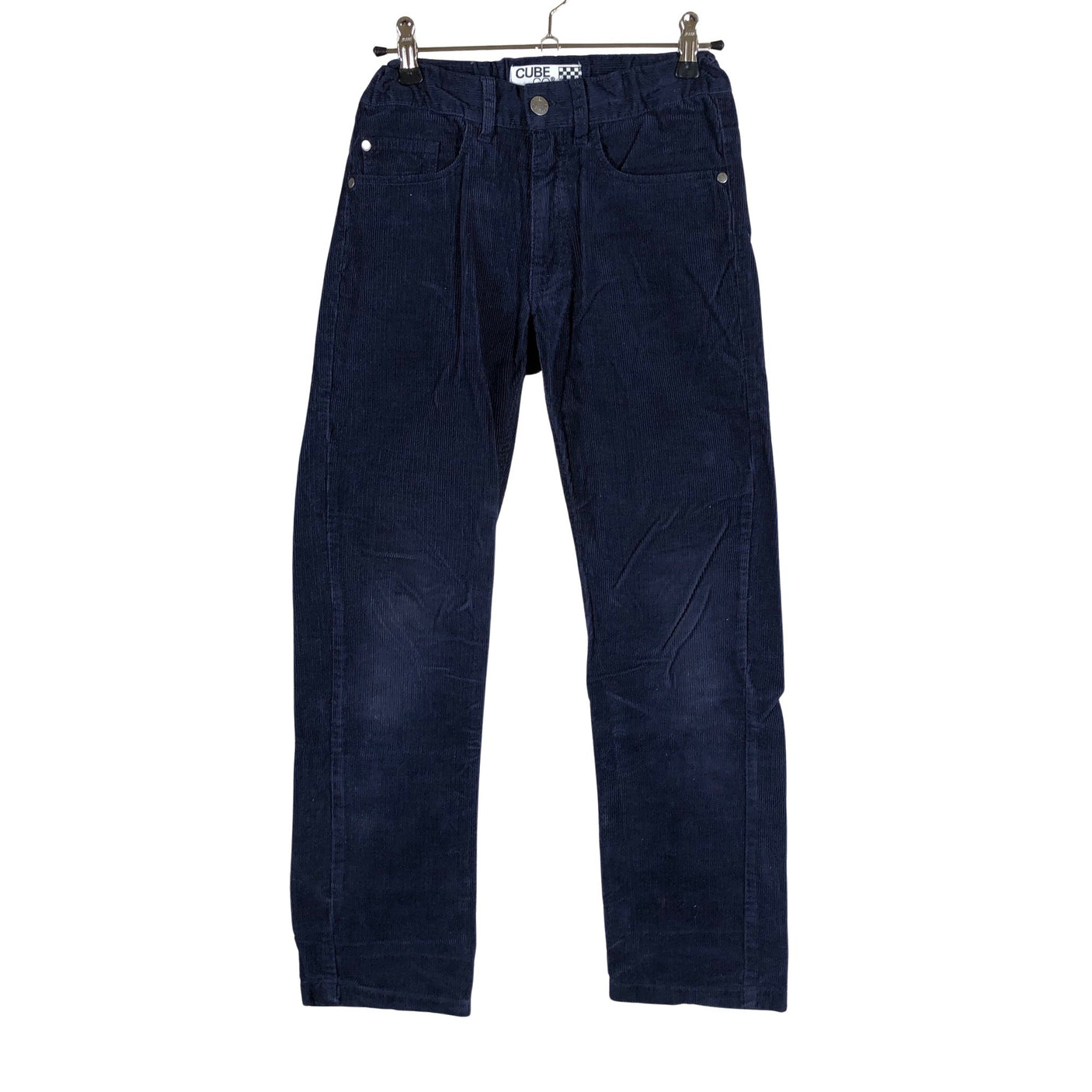 Poikien Cube co. - Samettihousut, koko 140 - 146 - Sininen (1)