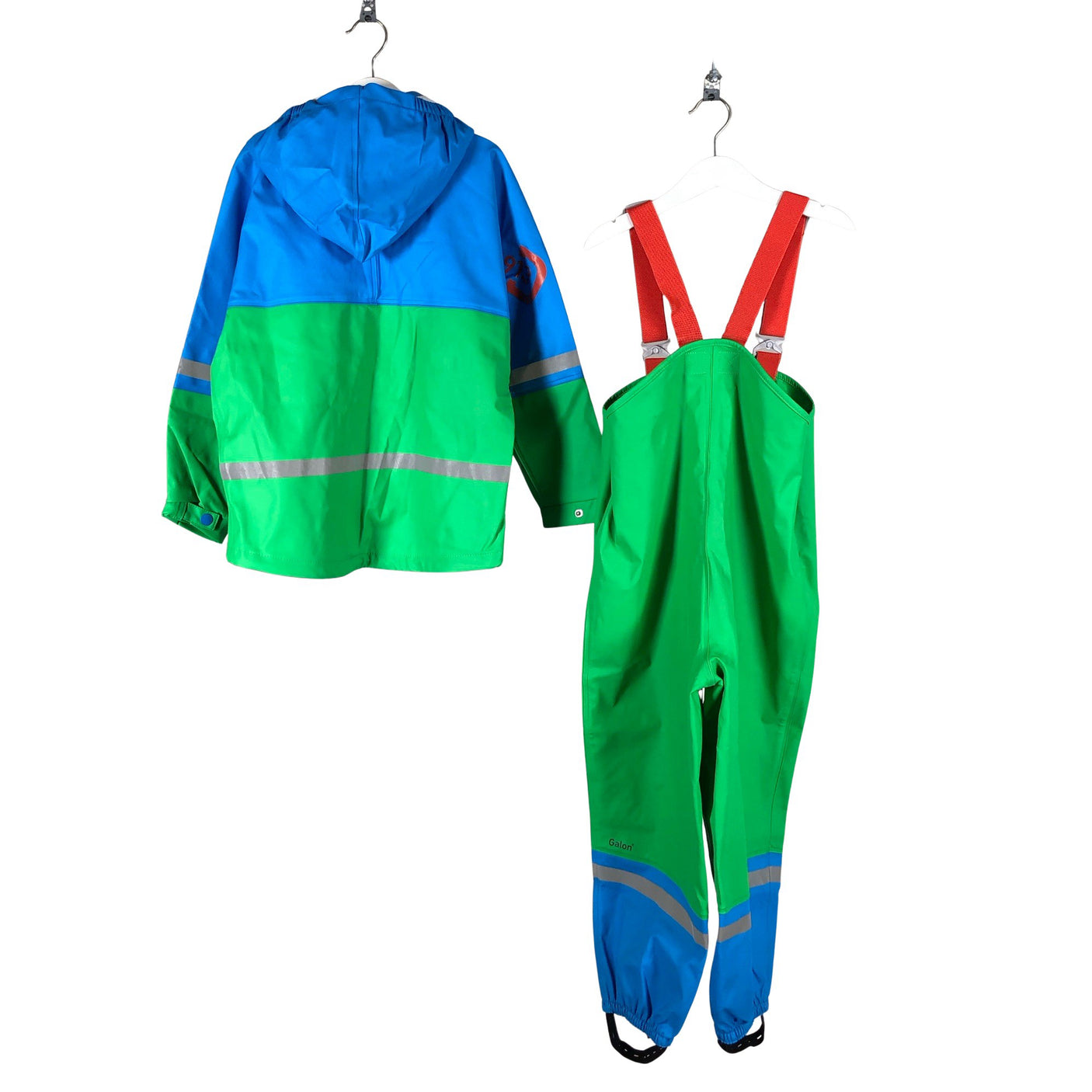 Unisex Didriksons - Sadeasu, koko 116 - 122 - Vihreä (2)