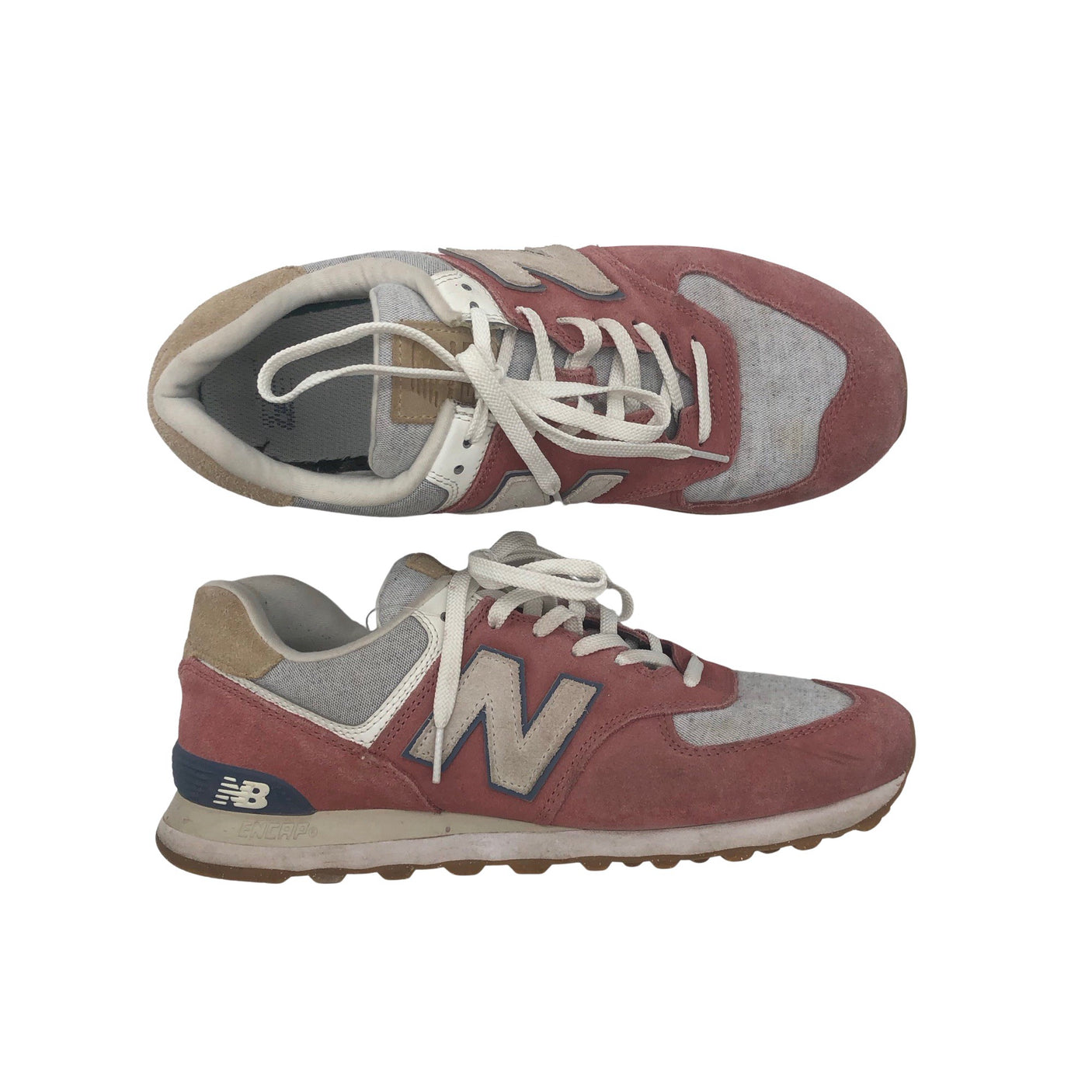 Miesten New Balance - Tennarit, koko 44 - Vaaleanpunainen (1)