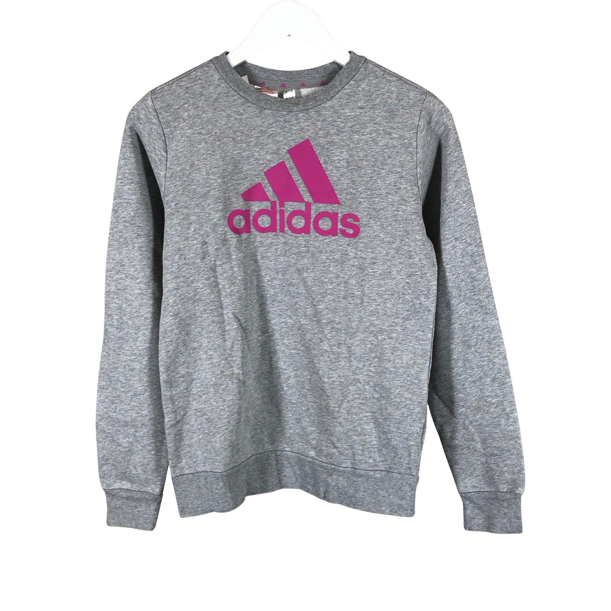 Tyttöjen Adidas - Collegepaita, koko 158 - 164 - Harmaa (1)