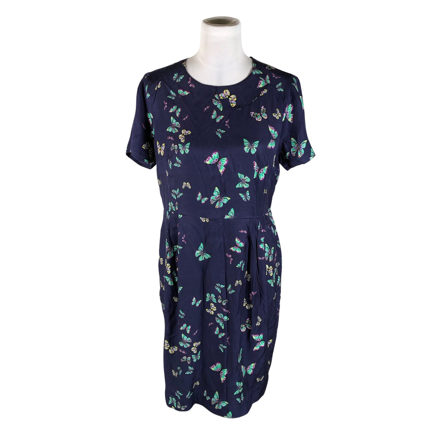 Naisten Laura Ashley - Sifonkimekko, koko 40 - Sininen (1)