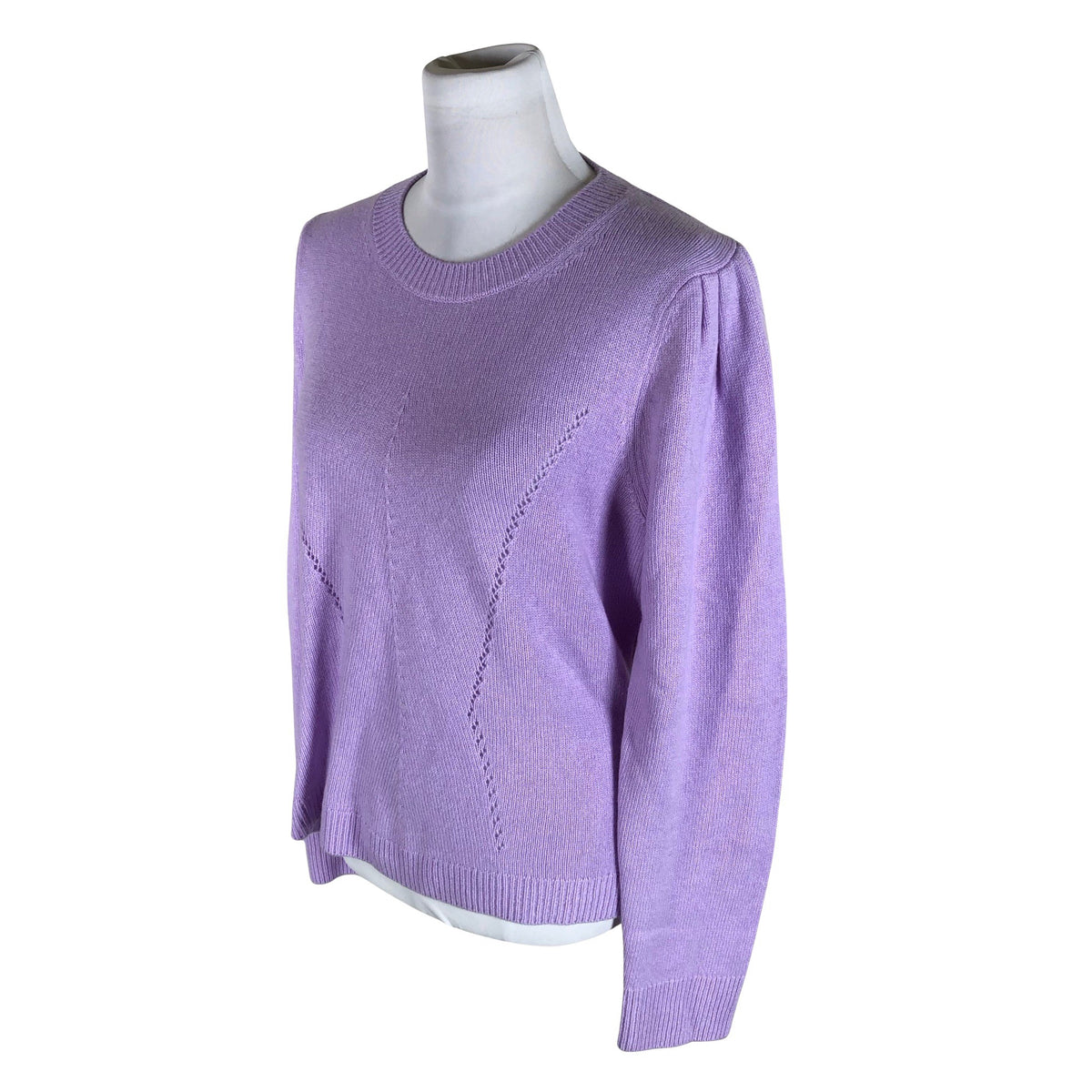 Naisten ME+EM - Neulepaita, koko 40 - Violetti (3)