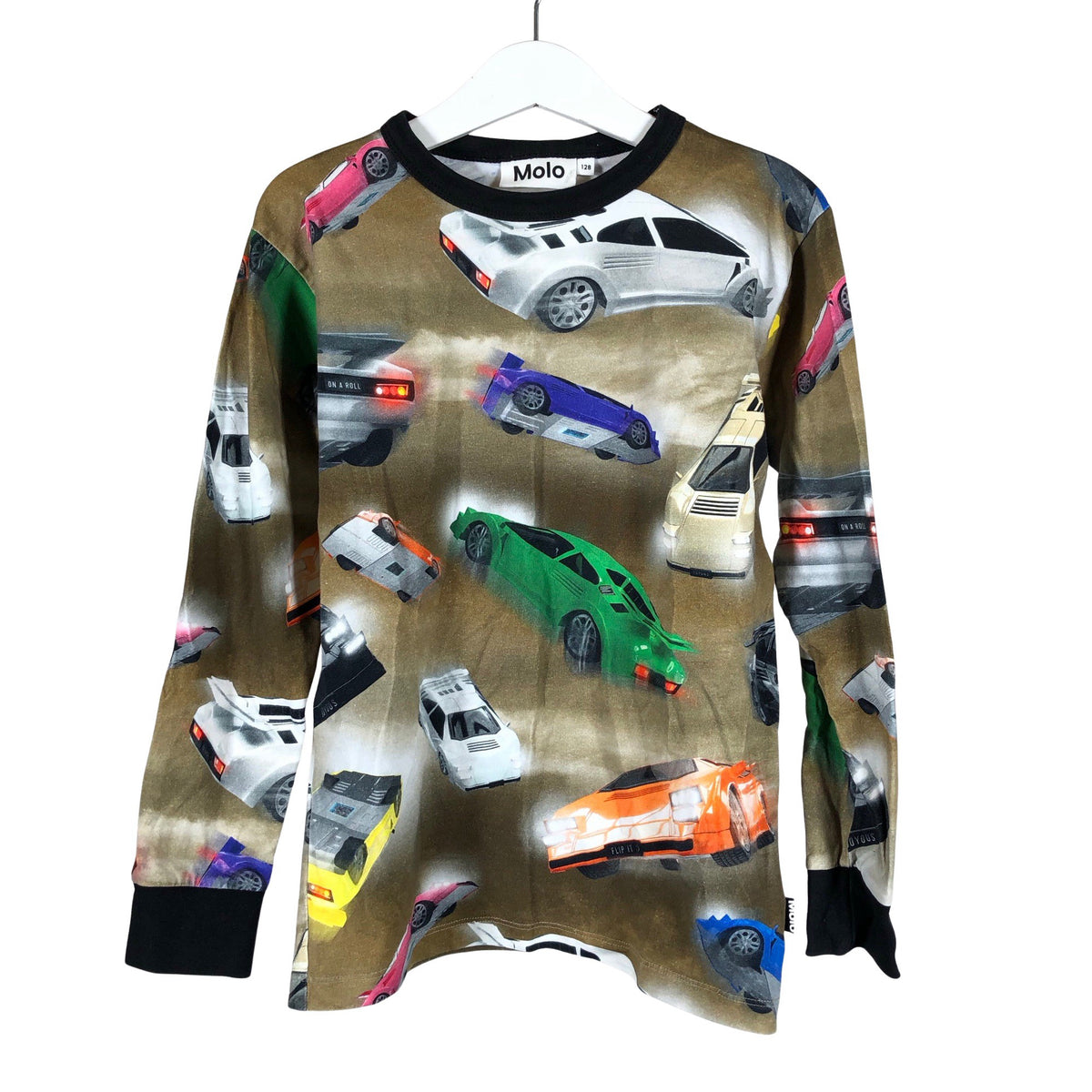 Unisex Molo Kids - Trikoopaita, koko 122 - 128 - Ruskea (1)