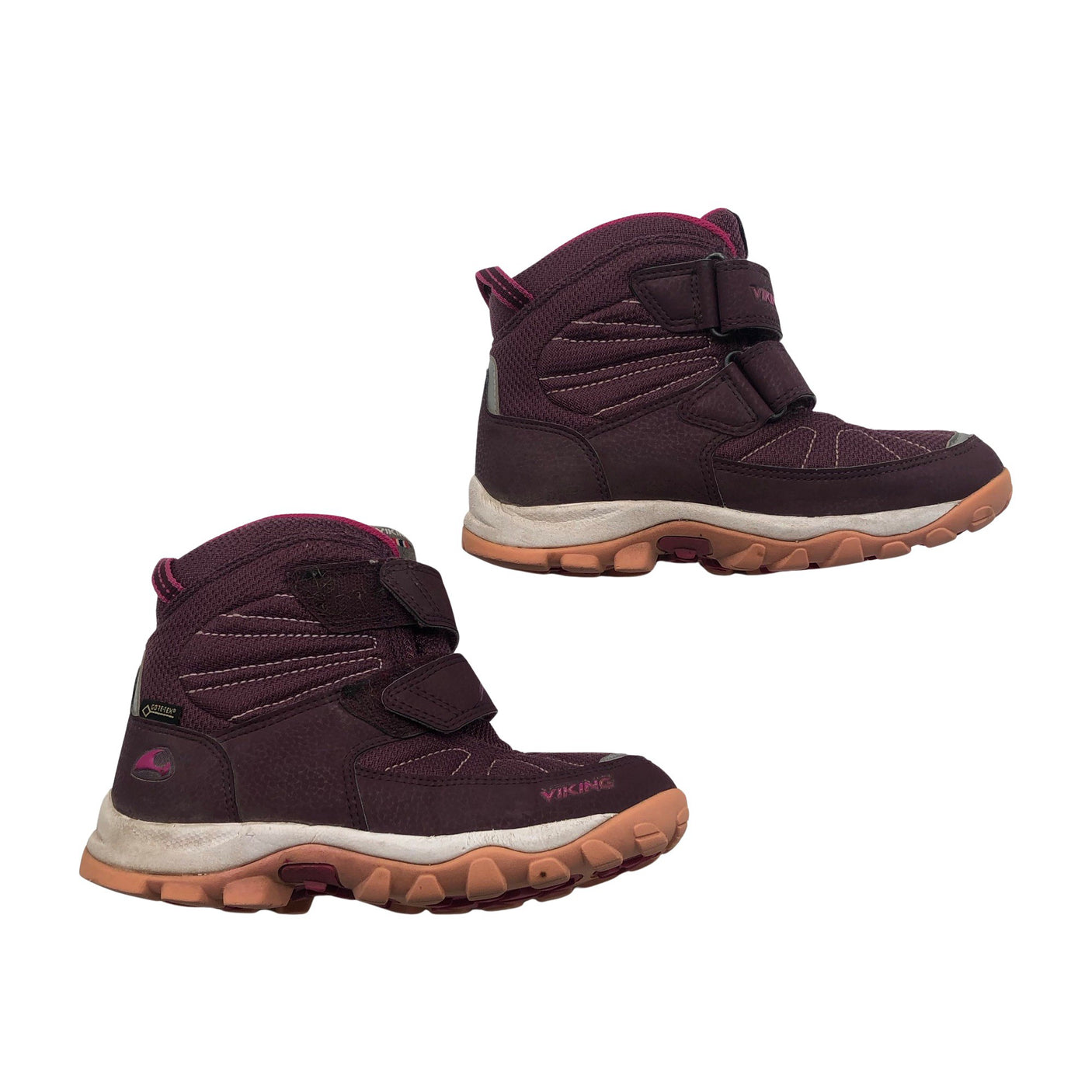 Unisex Viking - Talvikengät, koko 33 - Violetti (1)