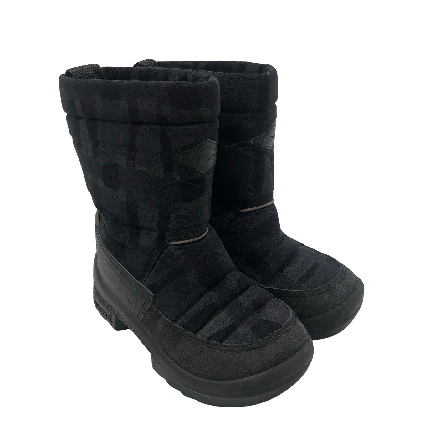 Unisex Kuoma - Talvikengät, koko 28 - Musta (2)