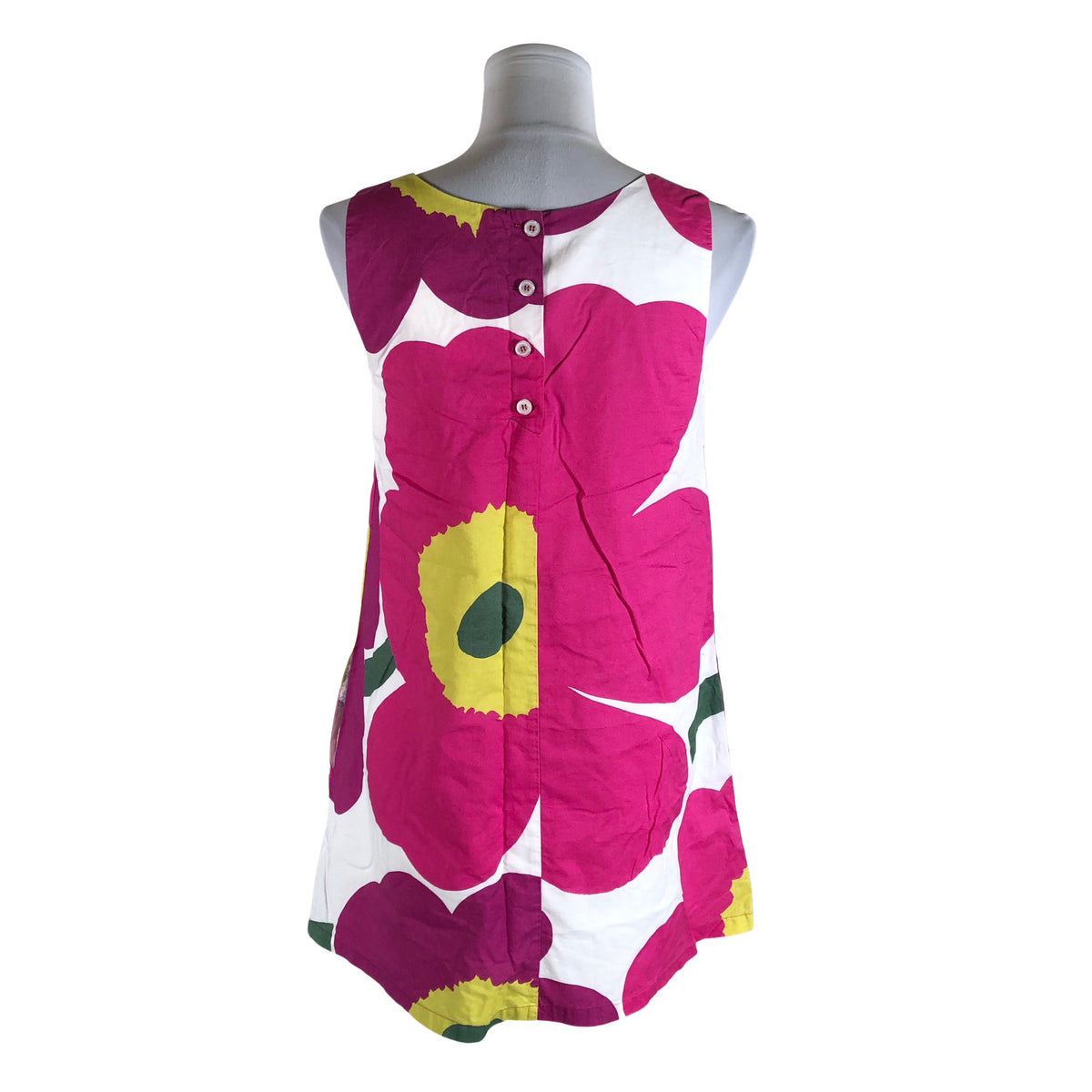 Naisten Marimekko - Kangastunika, koko 38 - Pinkki (2)
