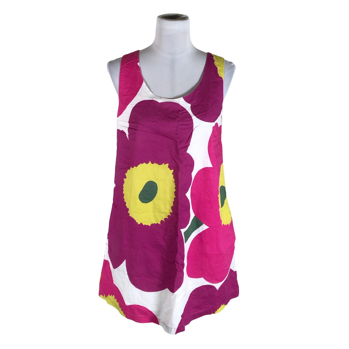 Naisten Marimekko - Kangastunika, koko 38 - Pinkki (1)