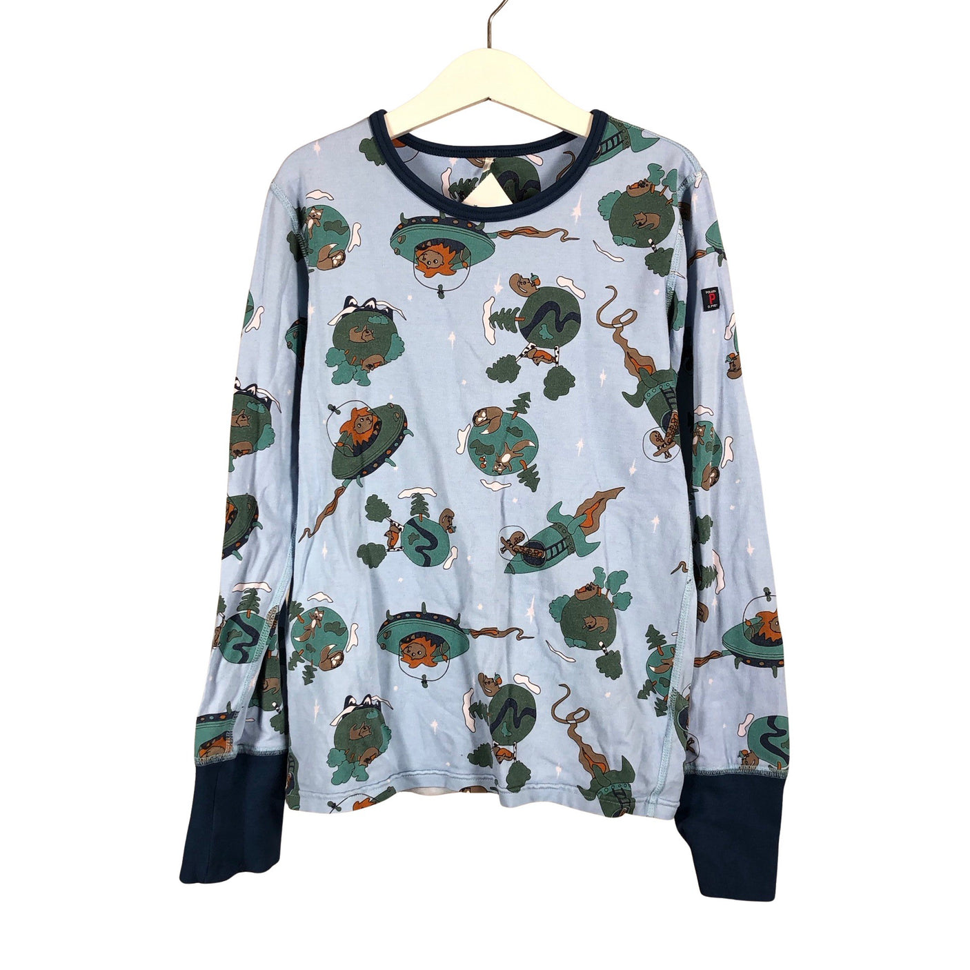 Poikien Polarn O. Pyret - Yöpaita, koko 134 - 140 - Sininen (1)