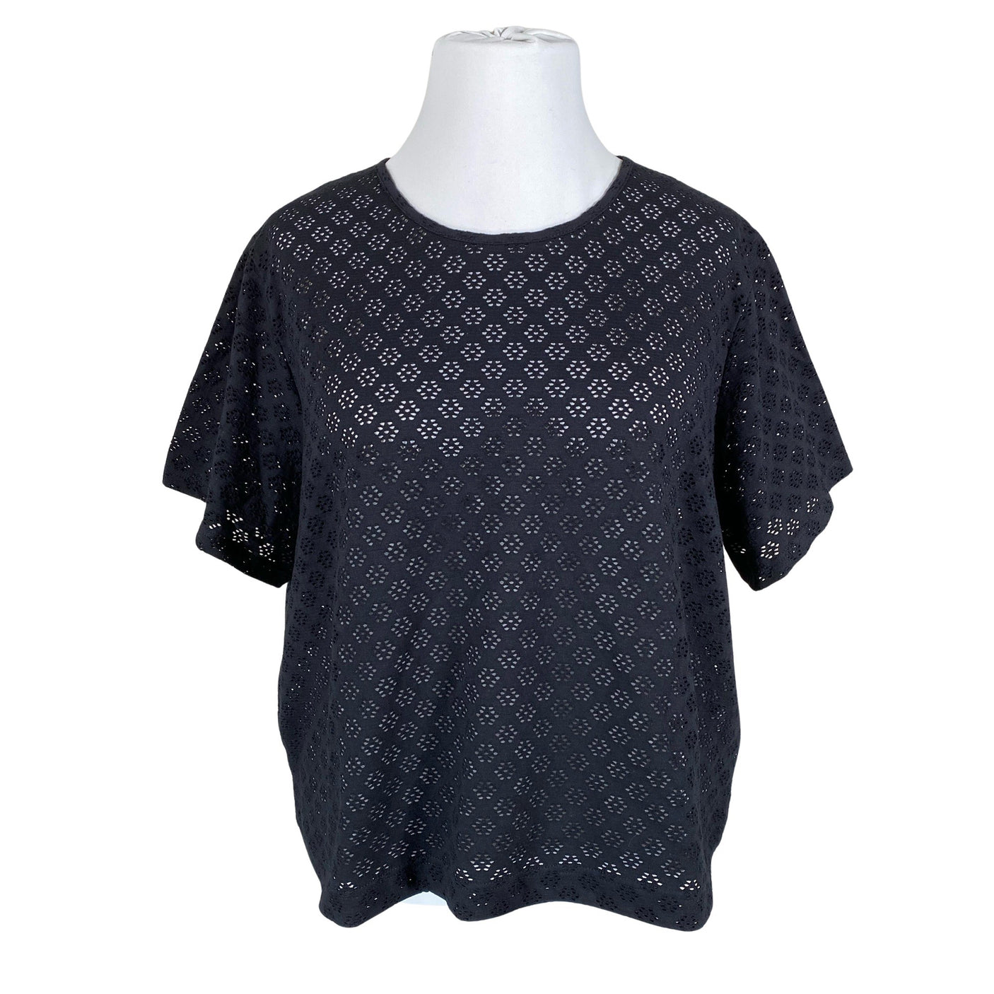 Naisten NOSH - T-paita, koko 50 - Musta (1)