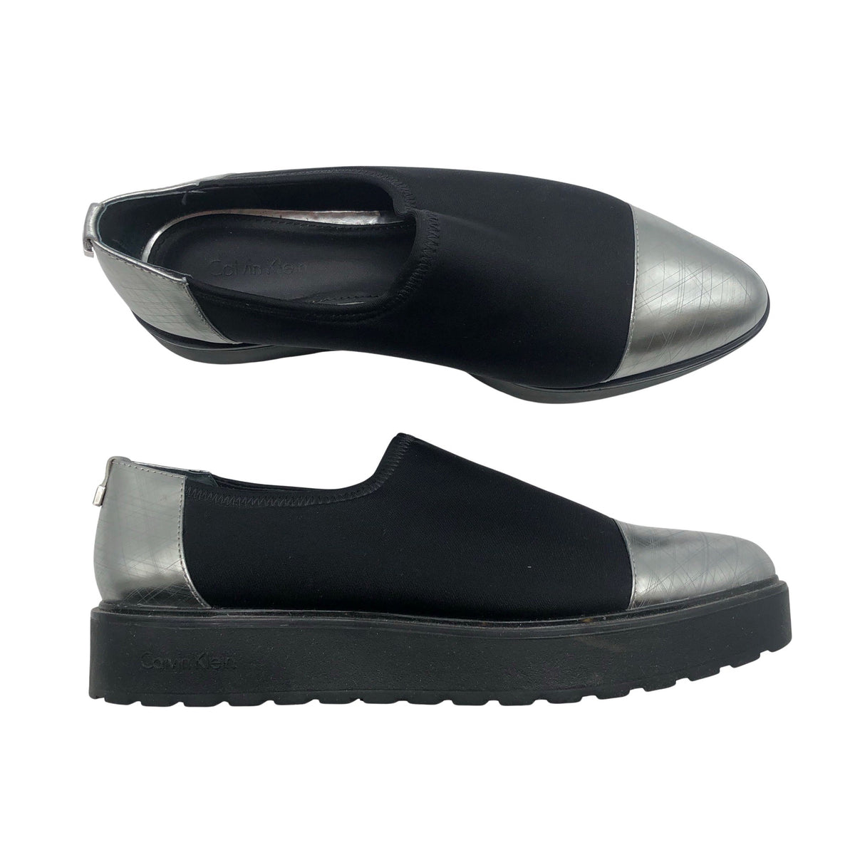 Naisten Calvin Klein - Loaferit, koko 38 - Musta (1)