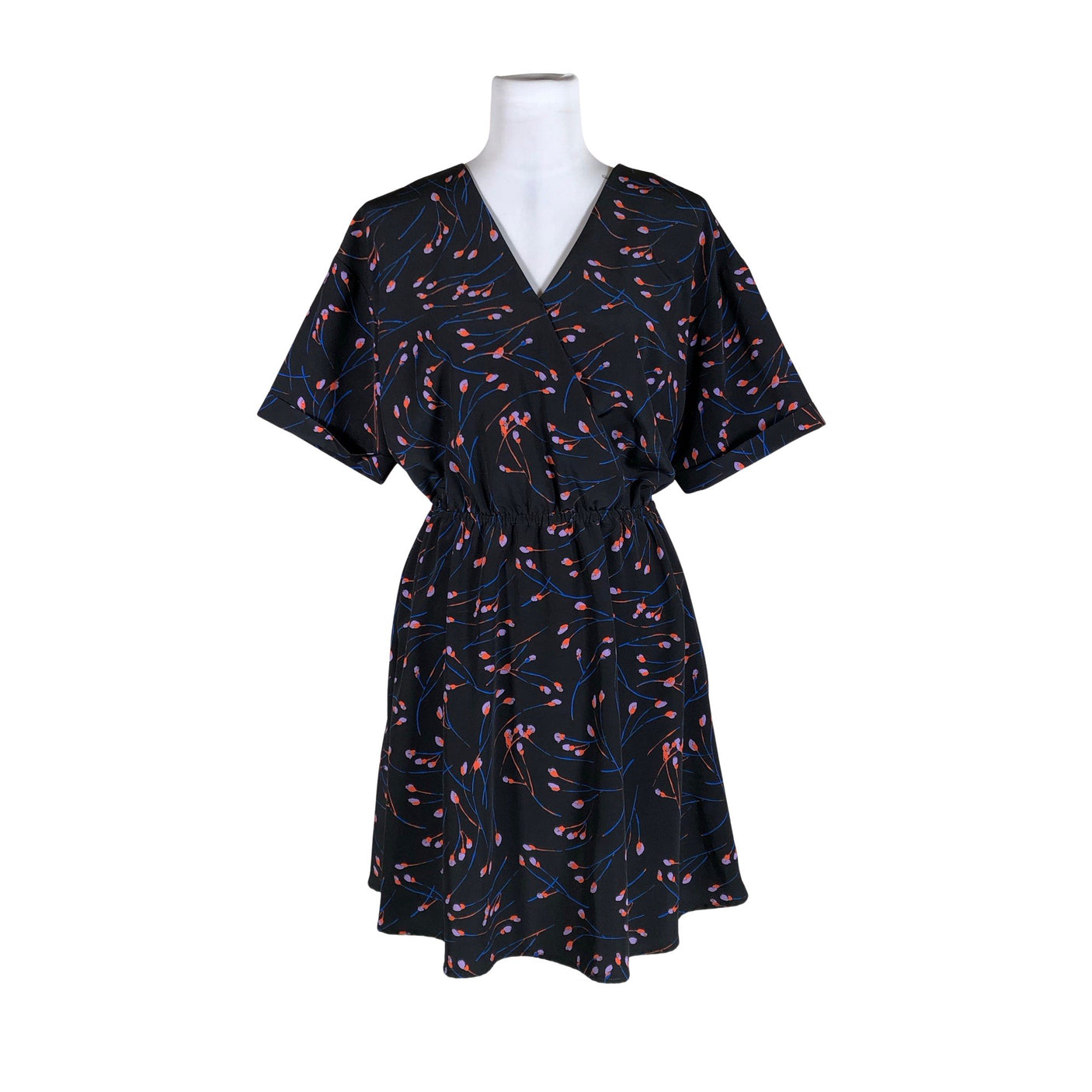 Naisten Lindex - Sifonkimekko, koko 38 - Sininen (1)