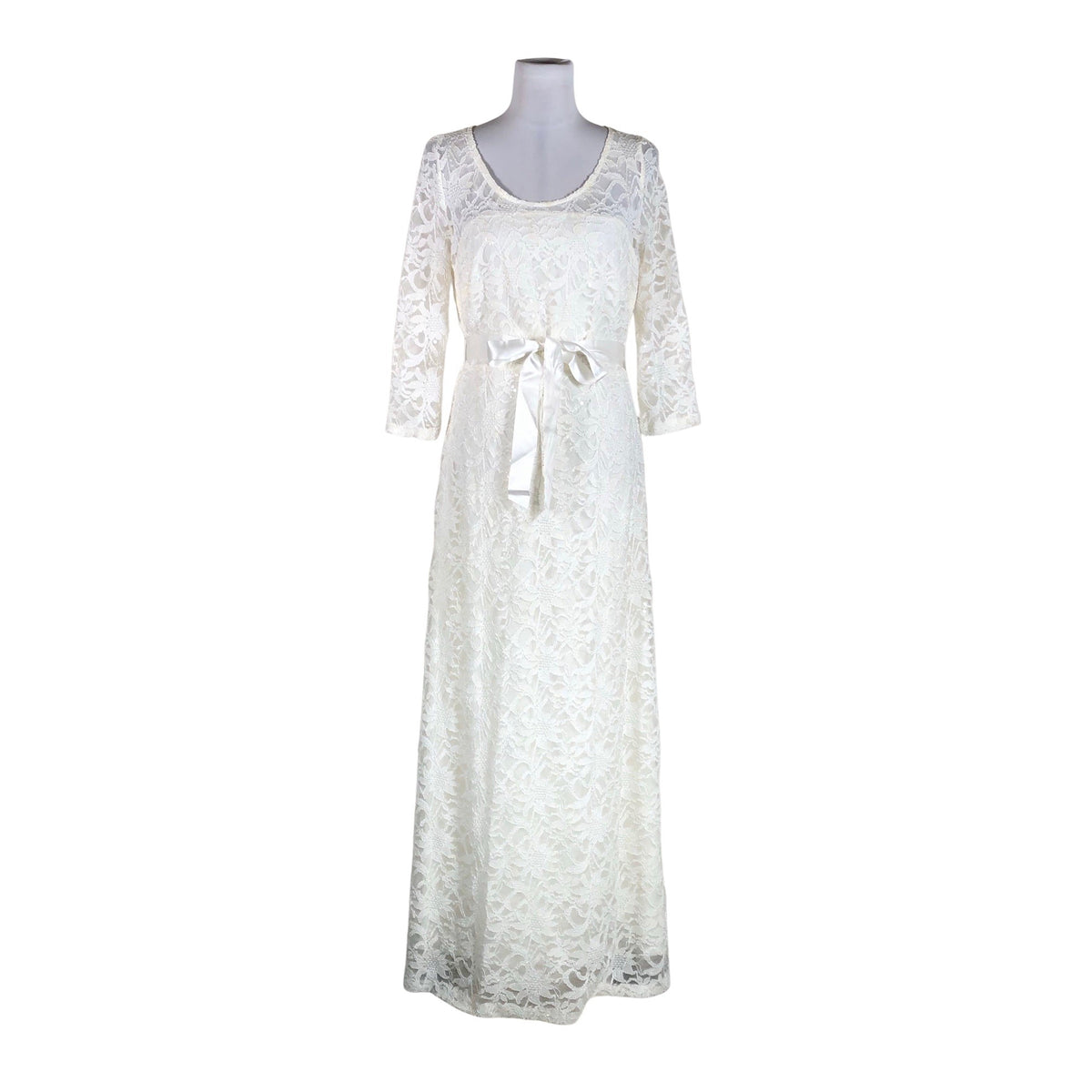 Naisten Young Couture by Barbara Schwarzer - Iltapuku, koko 40 - Luonnonvalkoinen (1)