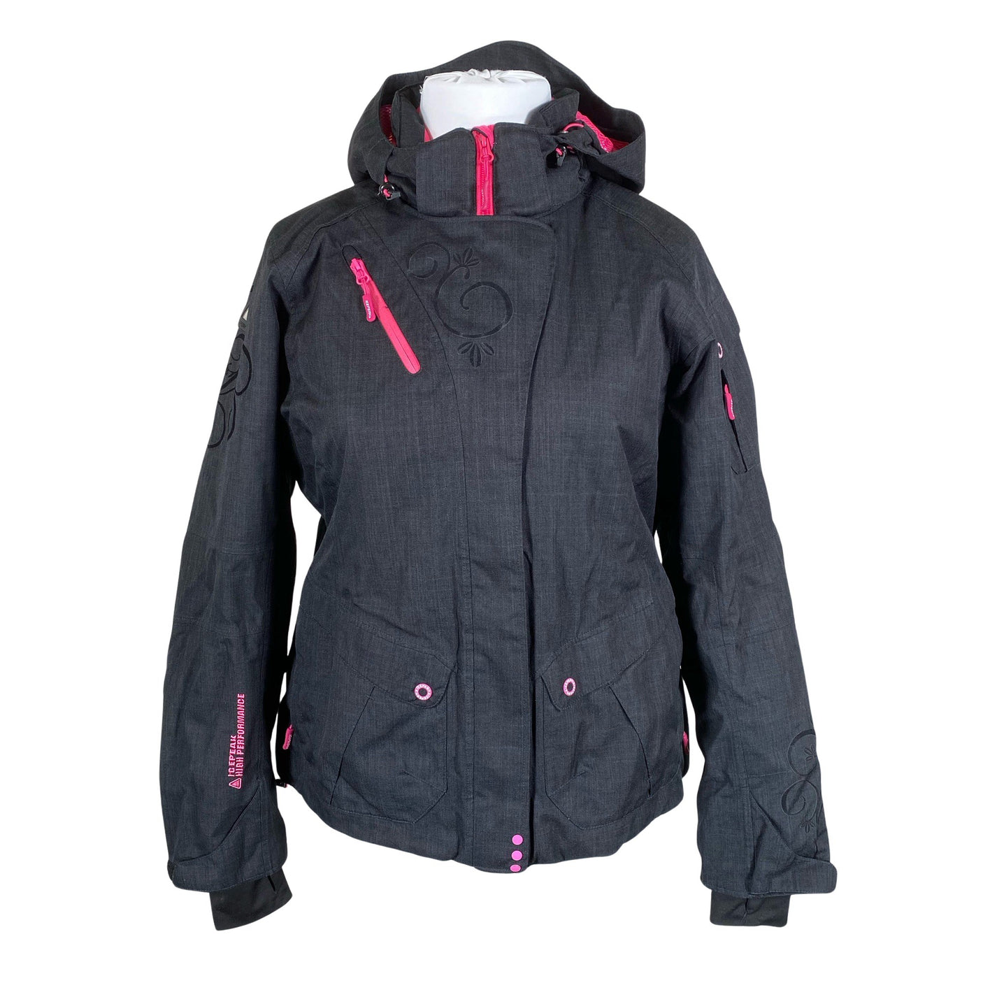 Naisten Icepeak - Toppatakki, koko 42 - Musta (1)