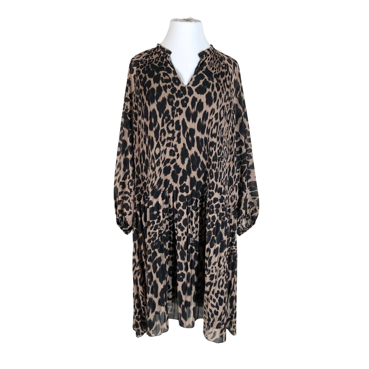 Naisten InWear - Sifonkimekko, koko 46 - Ruskea (1)