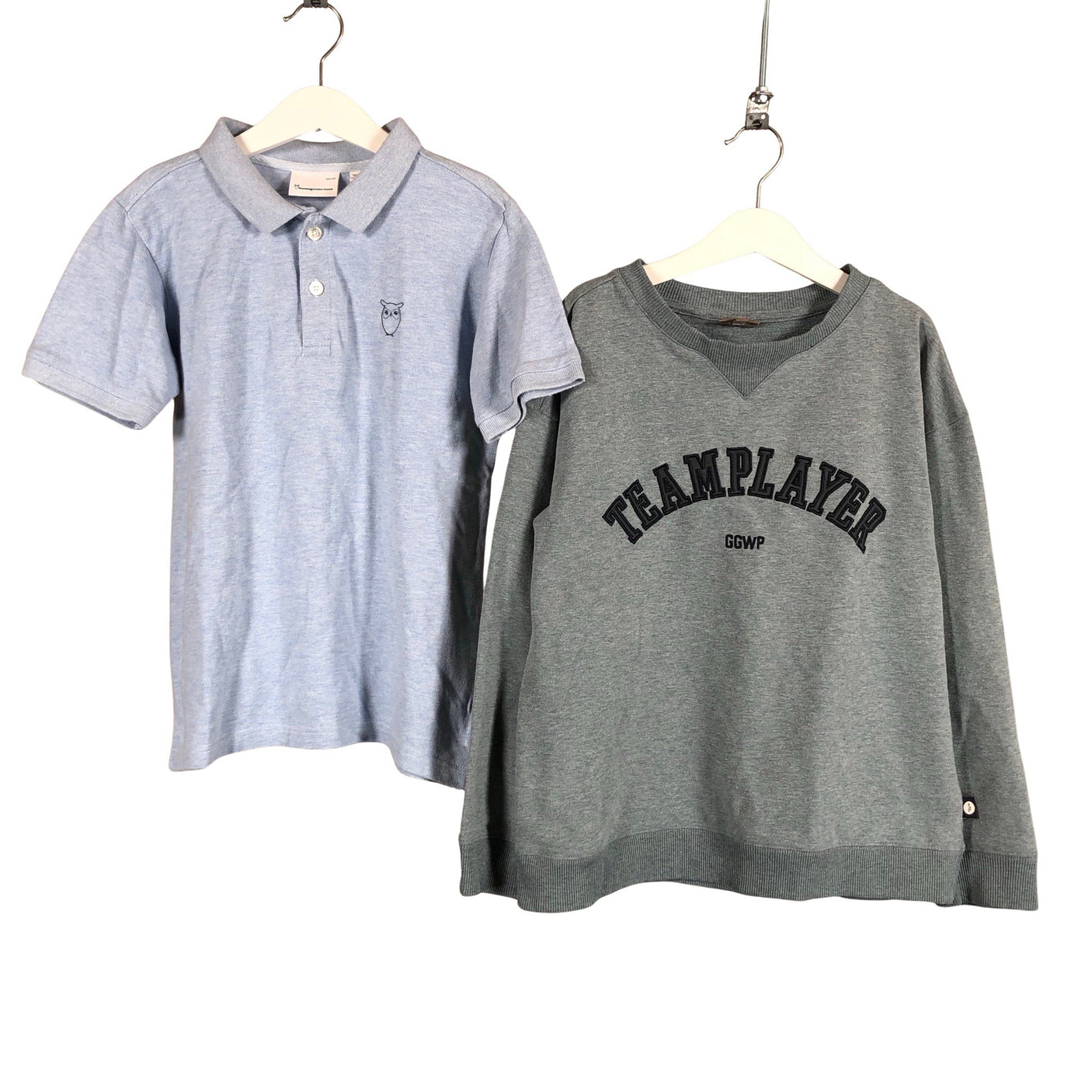 Poikien POMPdeLUX - Collegepaita, koko 134 - 140 - Vaaleansininen (1)