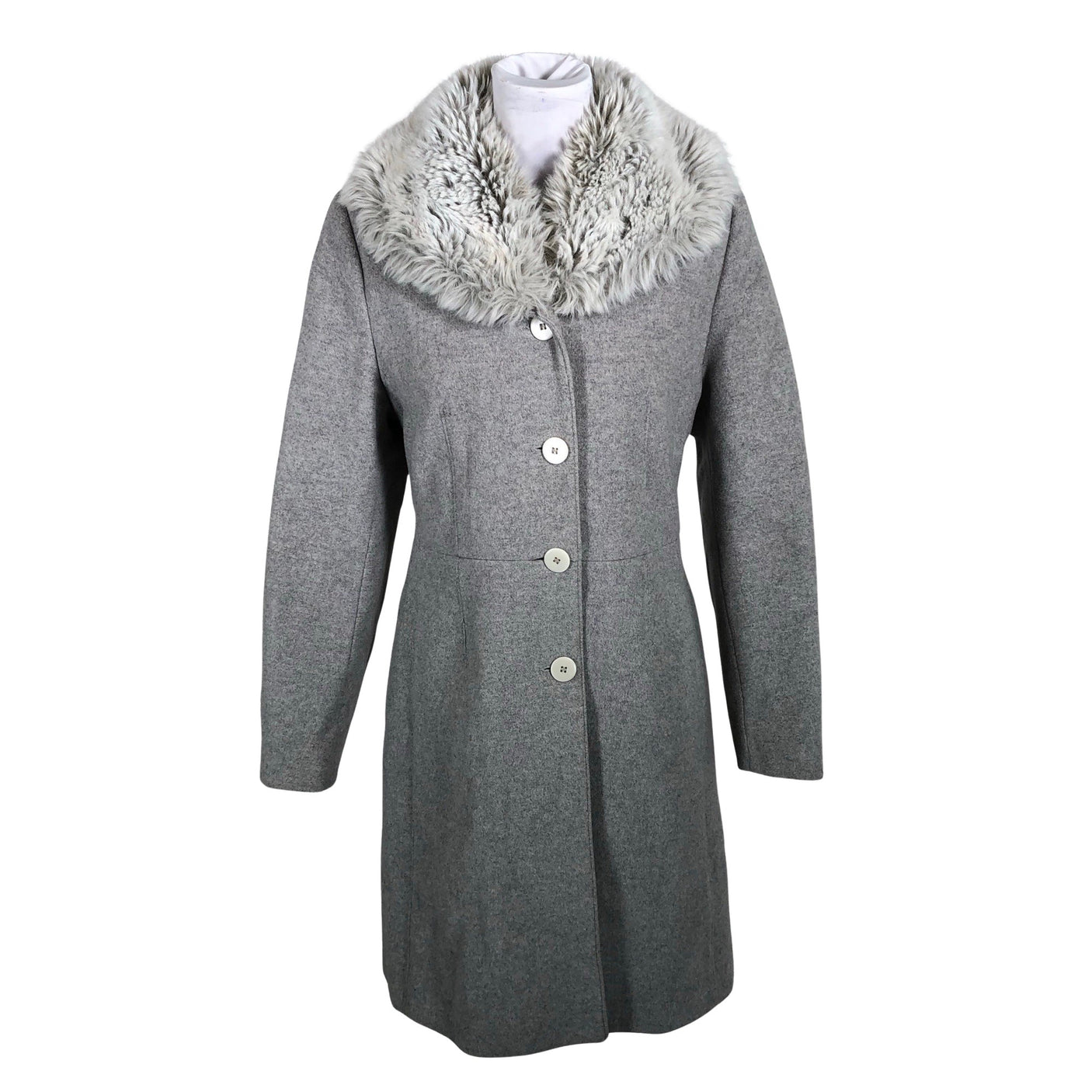 Naisten MasCara - Villakangastakki, koko 36 - Harmaa (1)