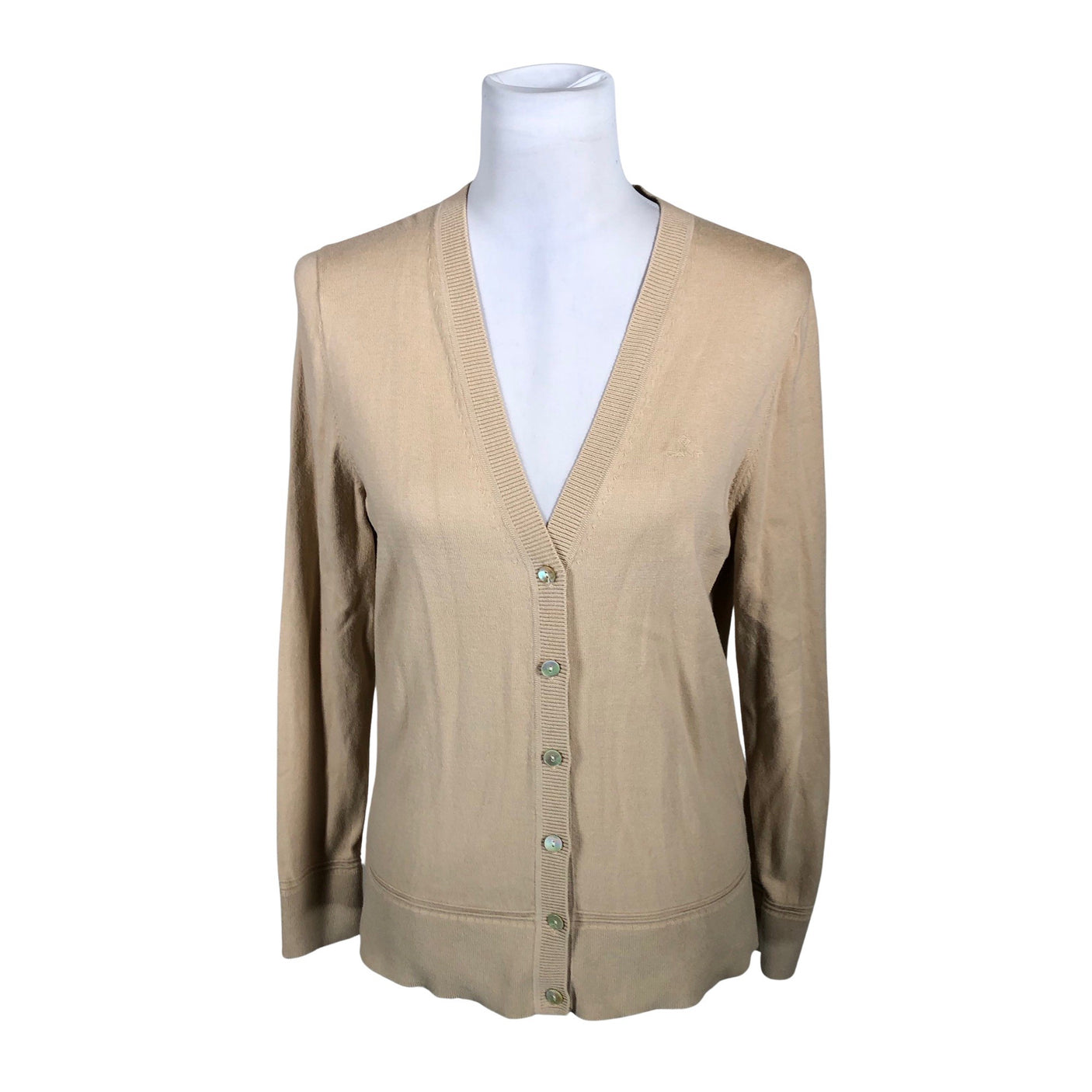 Naisten Gant - Neuletakki, koko 38 - Beige (1)