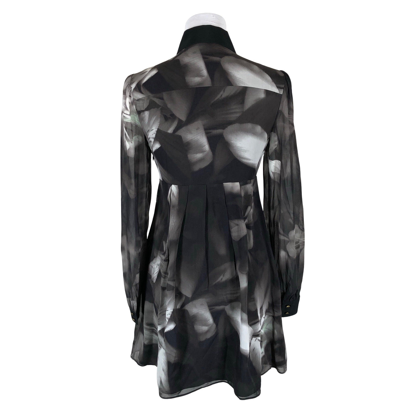 Naisten Ted Baker - Sifonkimekko, koko 36 - Harmaa (2)