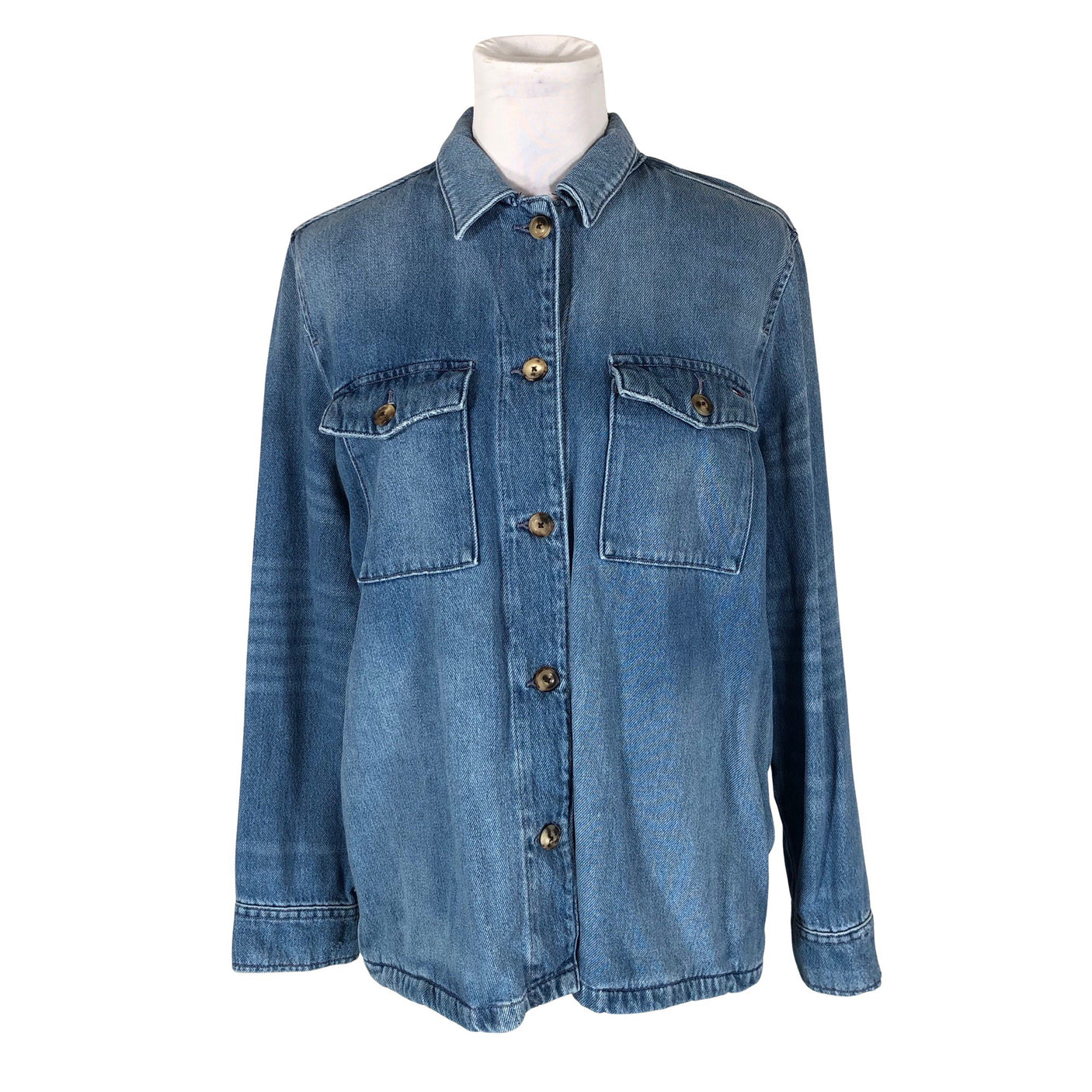 Naisten Tommy Hilfiger - Farkkutakki, koko 38 - Vaaleansininen (1)