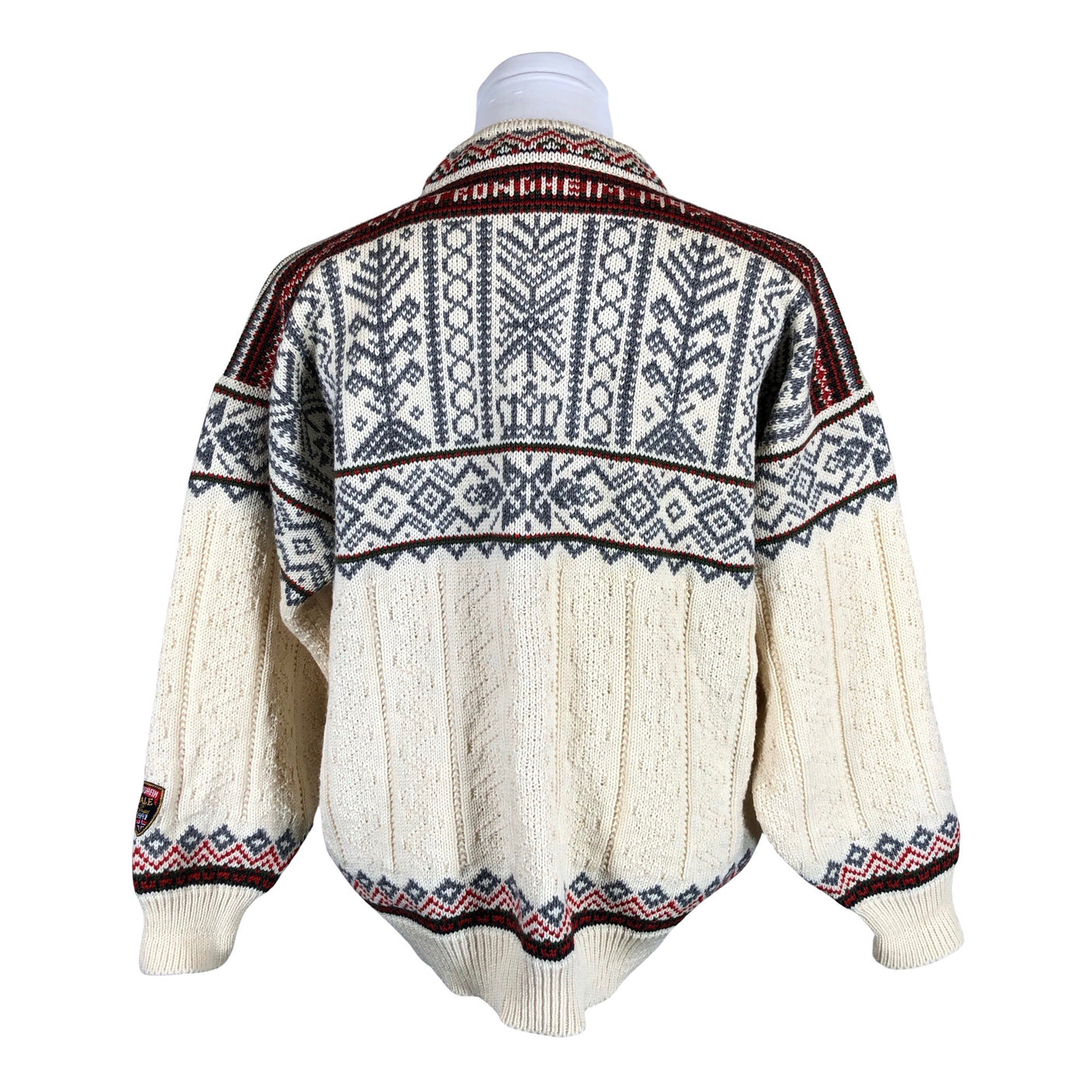 Miesten Dale of Norway - Neulepaita, koko XXL - Luonnonvalkoinen (2)