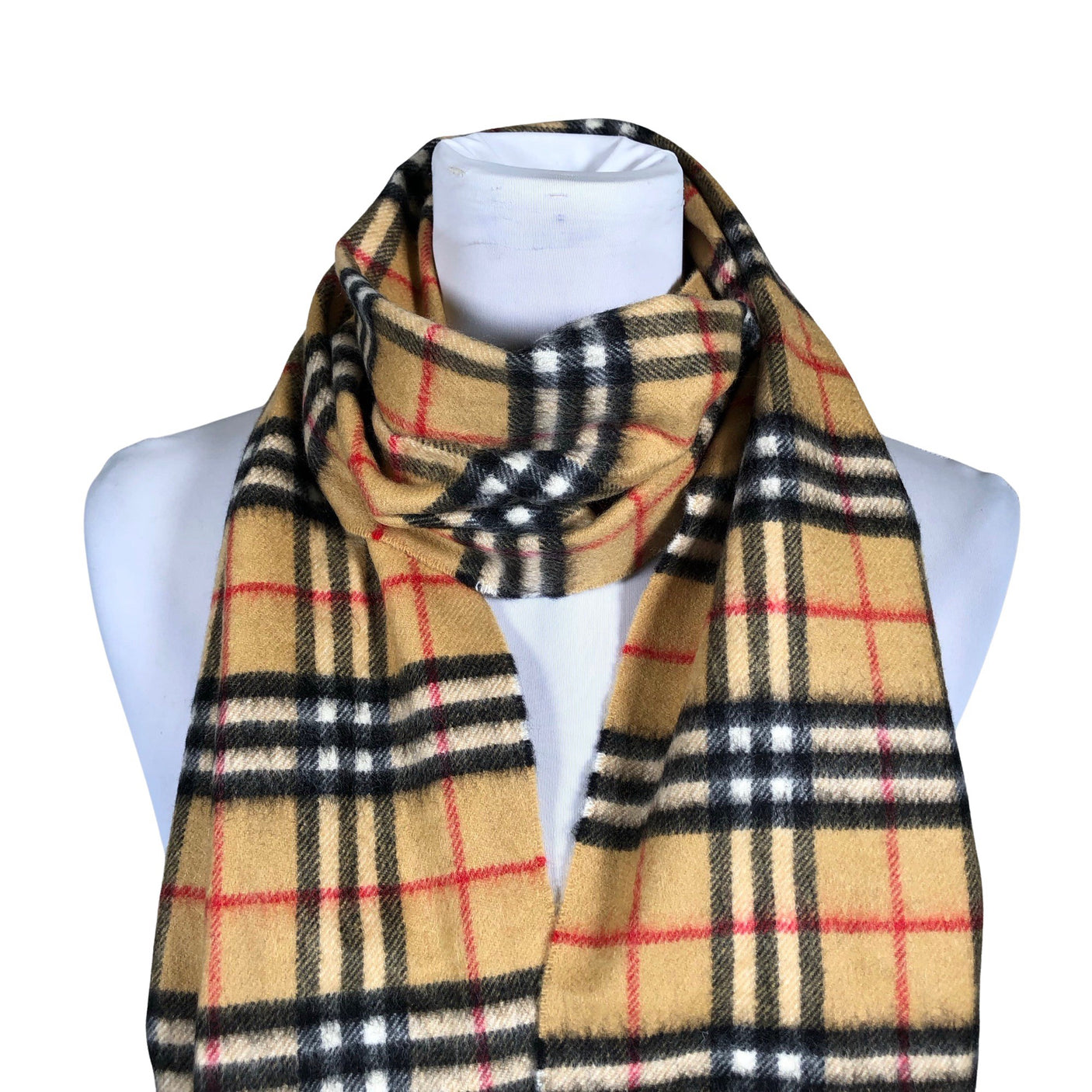 Unisex Burberry - Huivi, koko Midi - Ruskea (3)