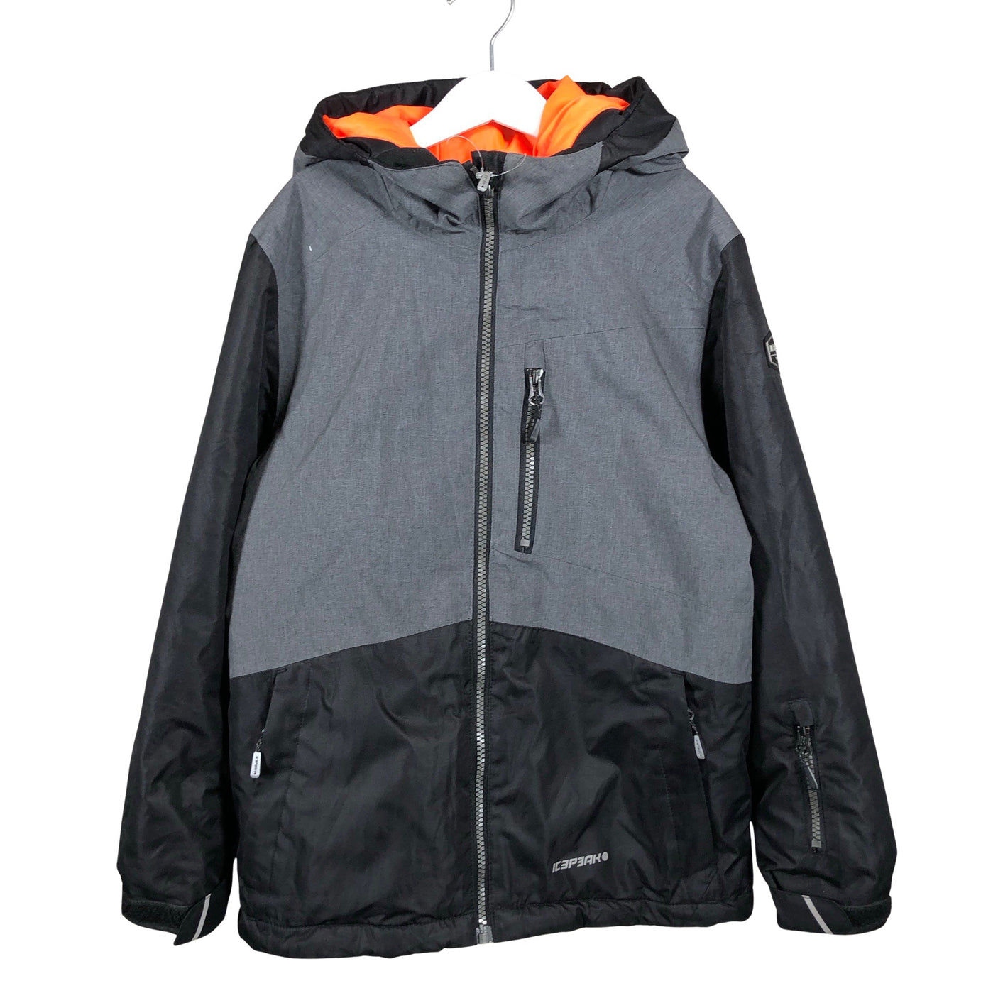 Unisex Icepeak - Kevyttoppatakki, koko 134 - 140 - Musta (1)