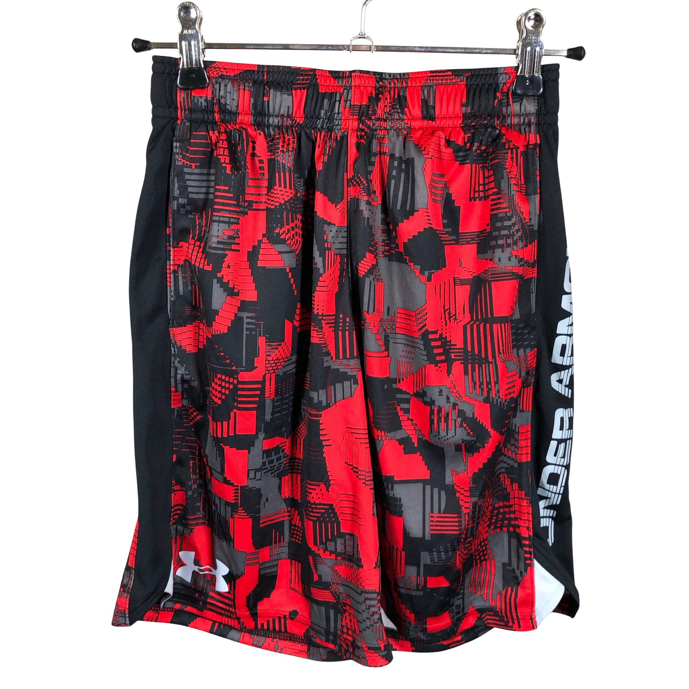 Poikien Under Armour - Urheilushortsit, koko 128 - 134 - Harmaa (1)