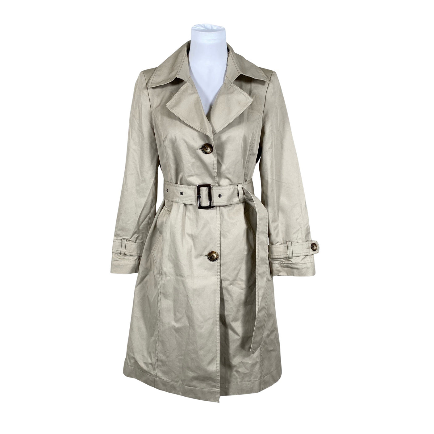 Naisten Flare Collection - Trenssitakki, koko 34 - Beige (1)