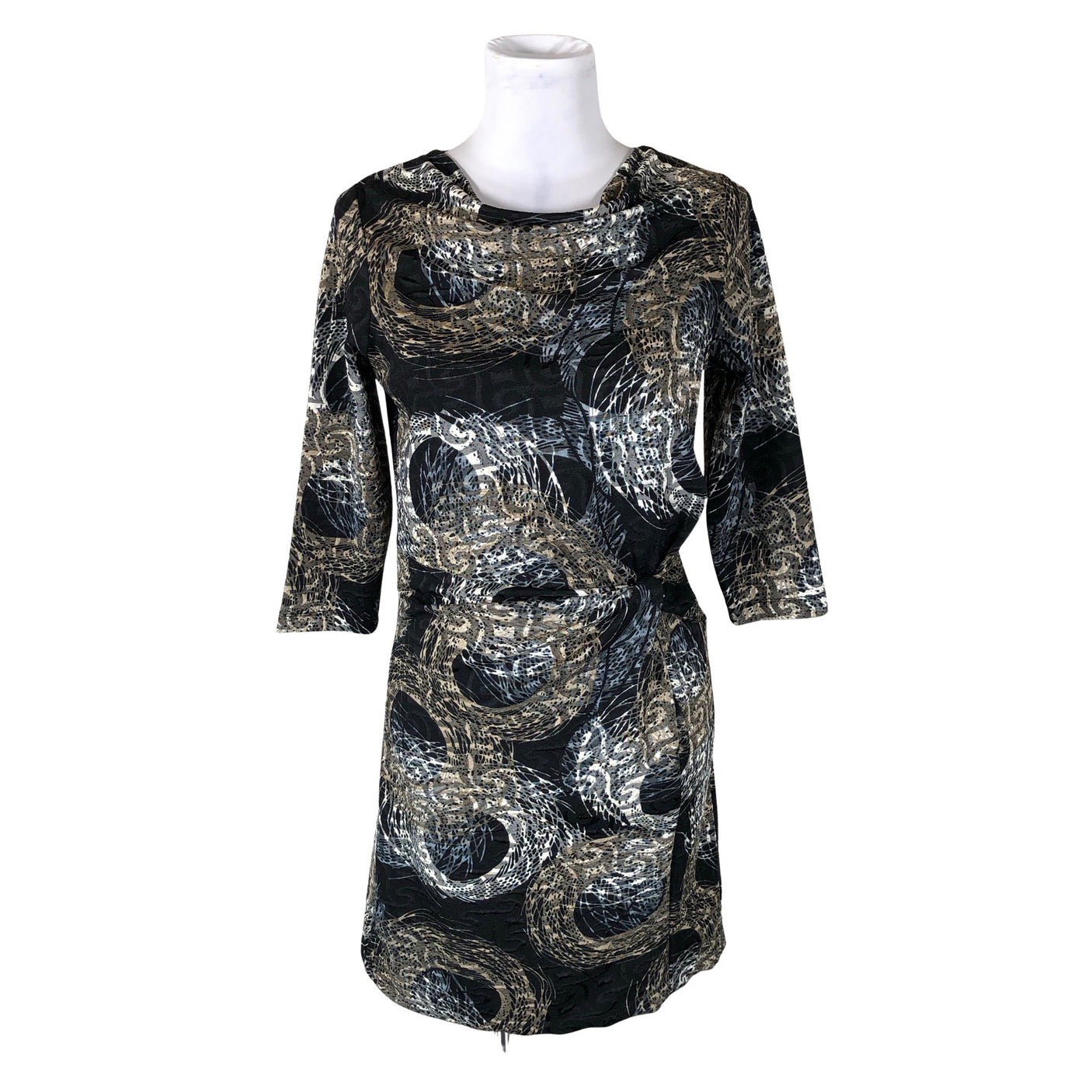 Naisten Jensen - Trikoomekko, koko 36 - Musta (1)