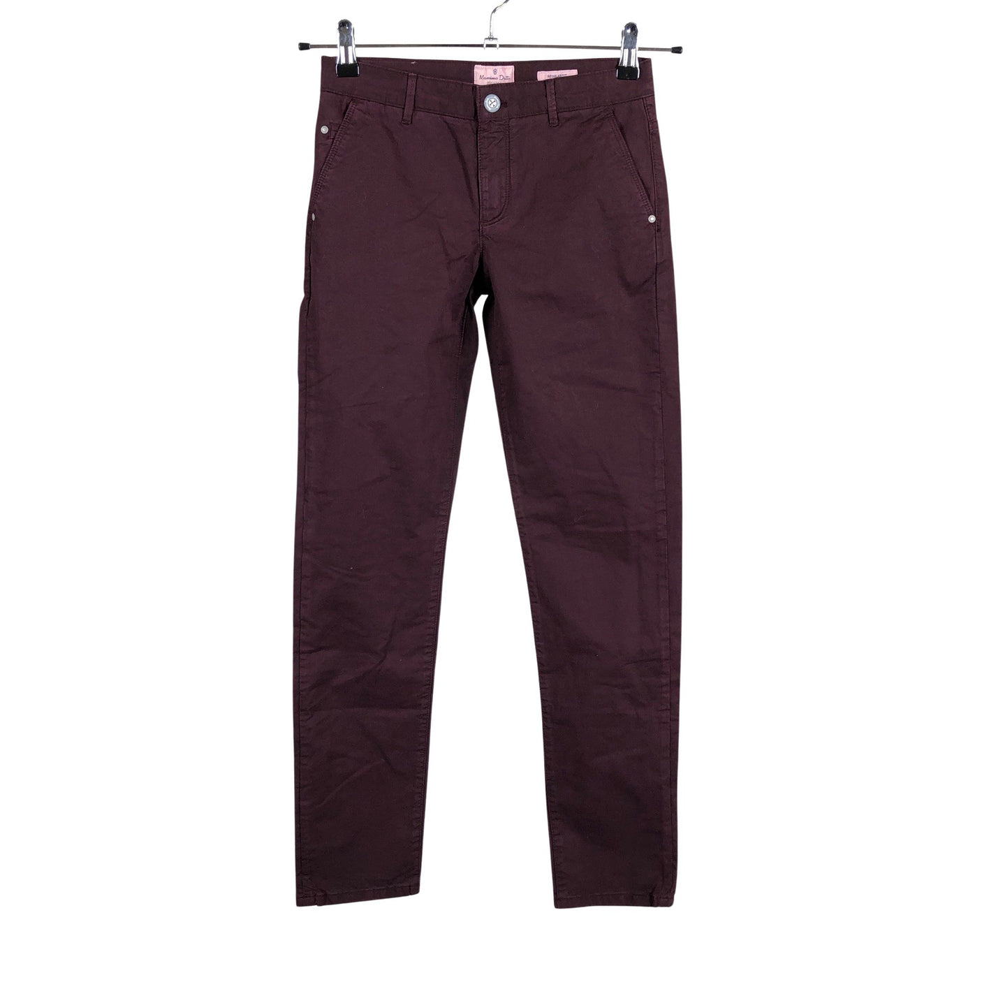 Unisex Massimo Dutti - Farkut, koko 152 - 158 - Viininpunainen (1)