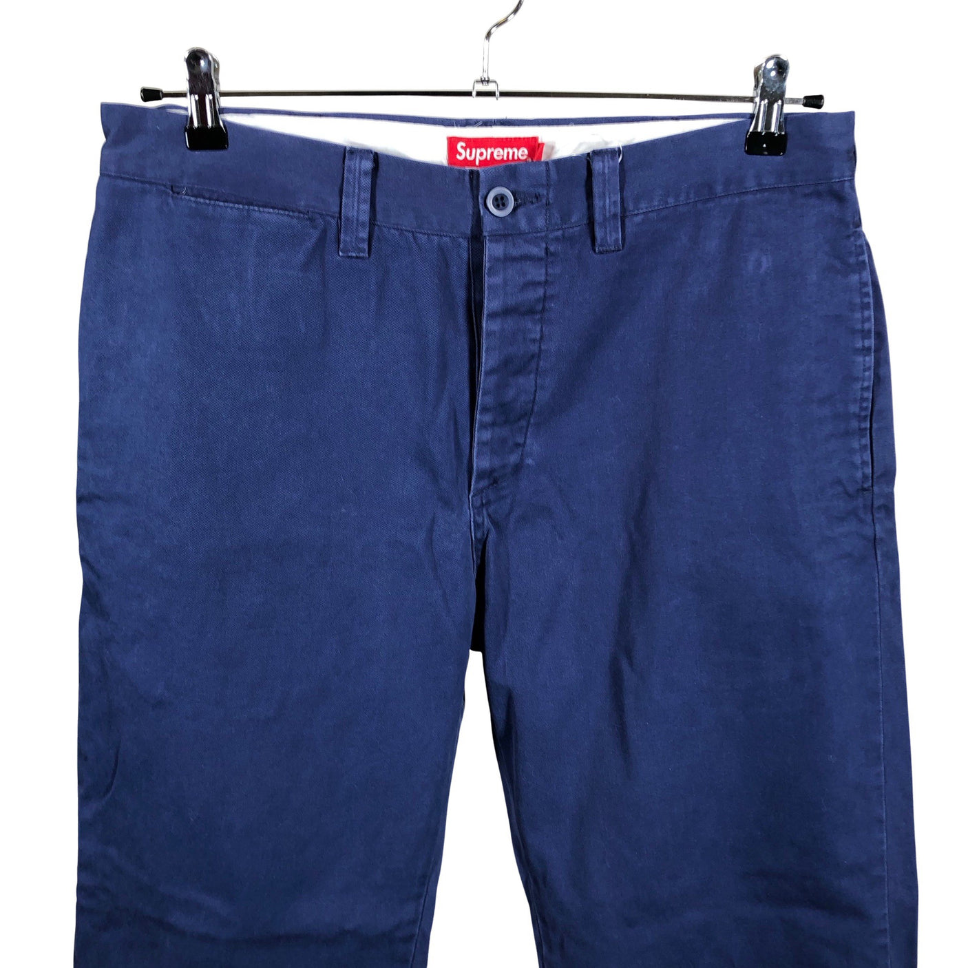 Miesten Supreme - Chinot, koko W32 - Sininen (2)