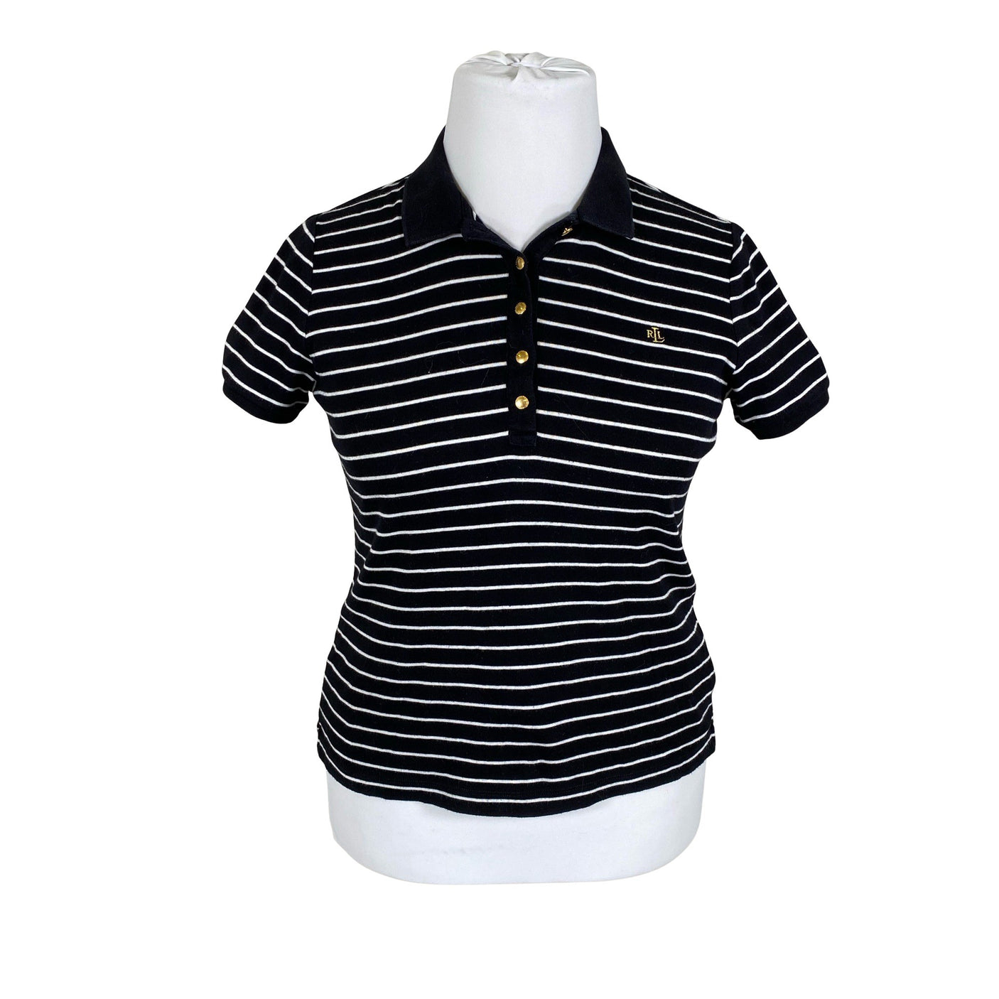 Naisten Lauren Ralph Lauren - T-paita, koko 38 - Musta (1)